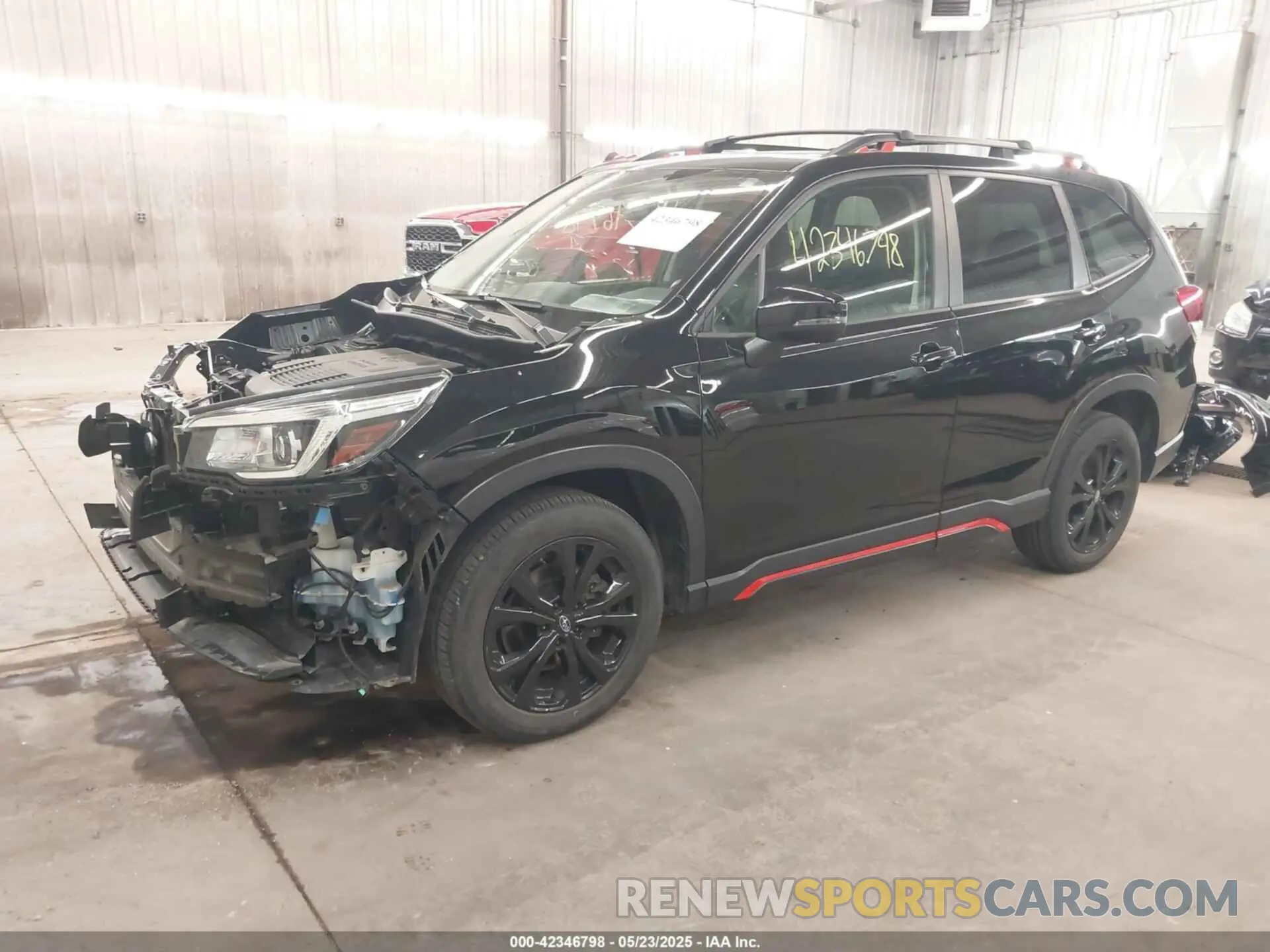 2 Photograph of a damaged car JF2SKAJC5KH486201 SUBARU FORESTER 2019
