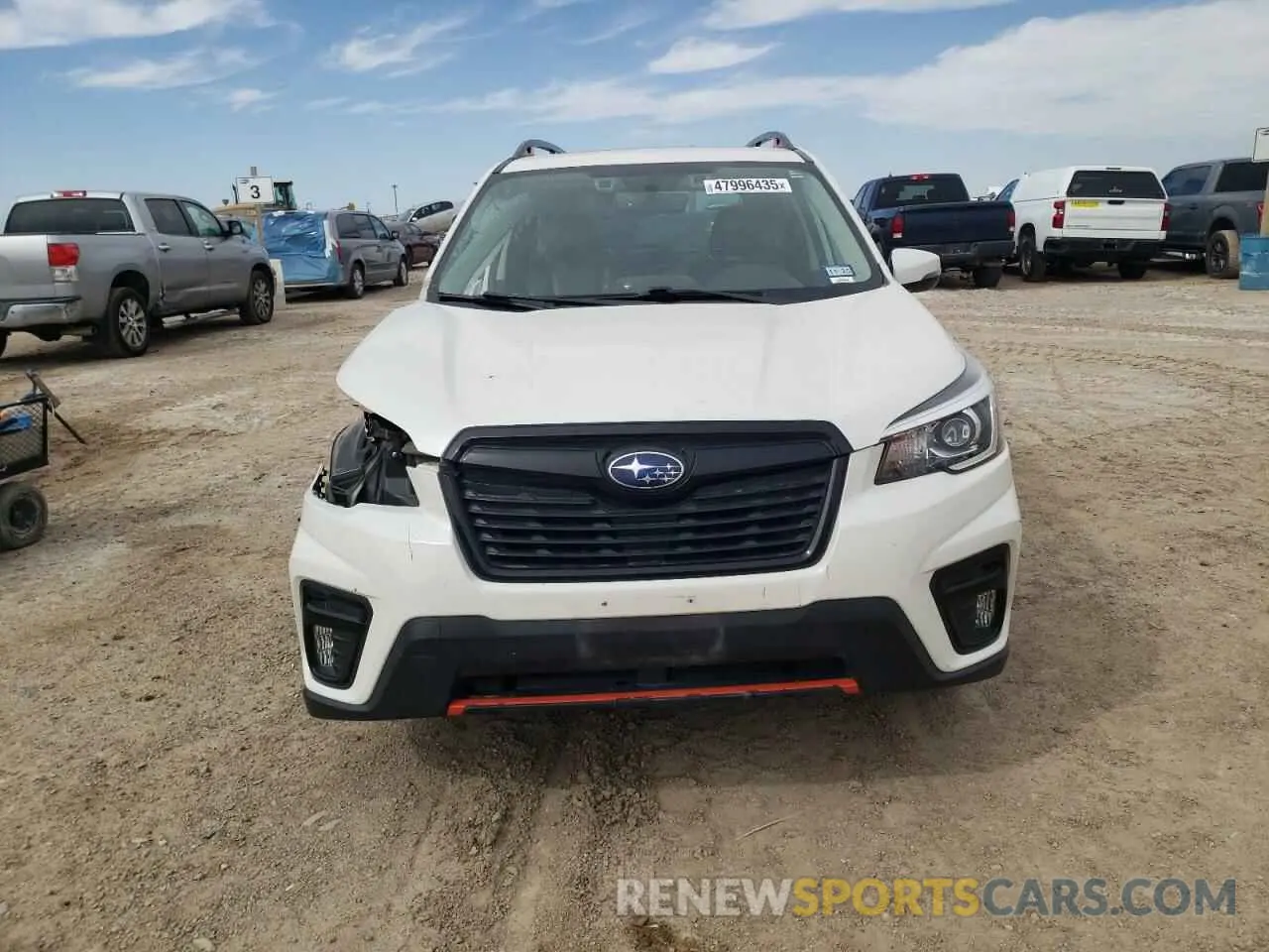 5 Photograph of a damaged car JF2SKAJC9KH405670 SUBARU FORESTER 2019