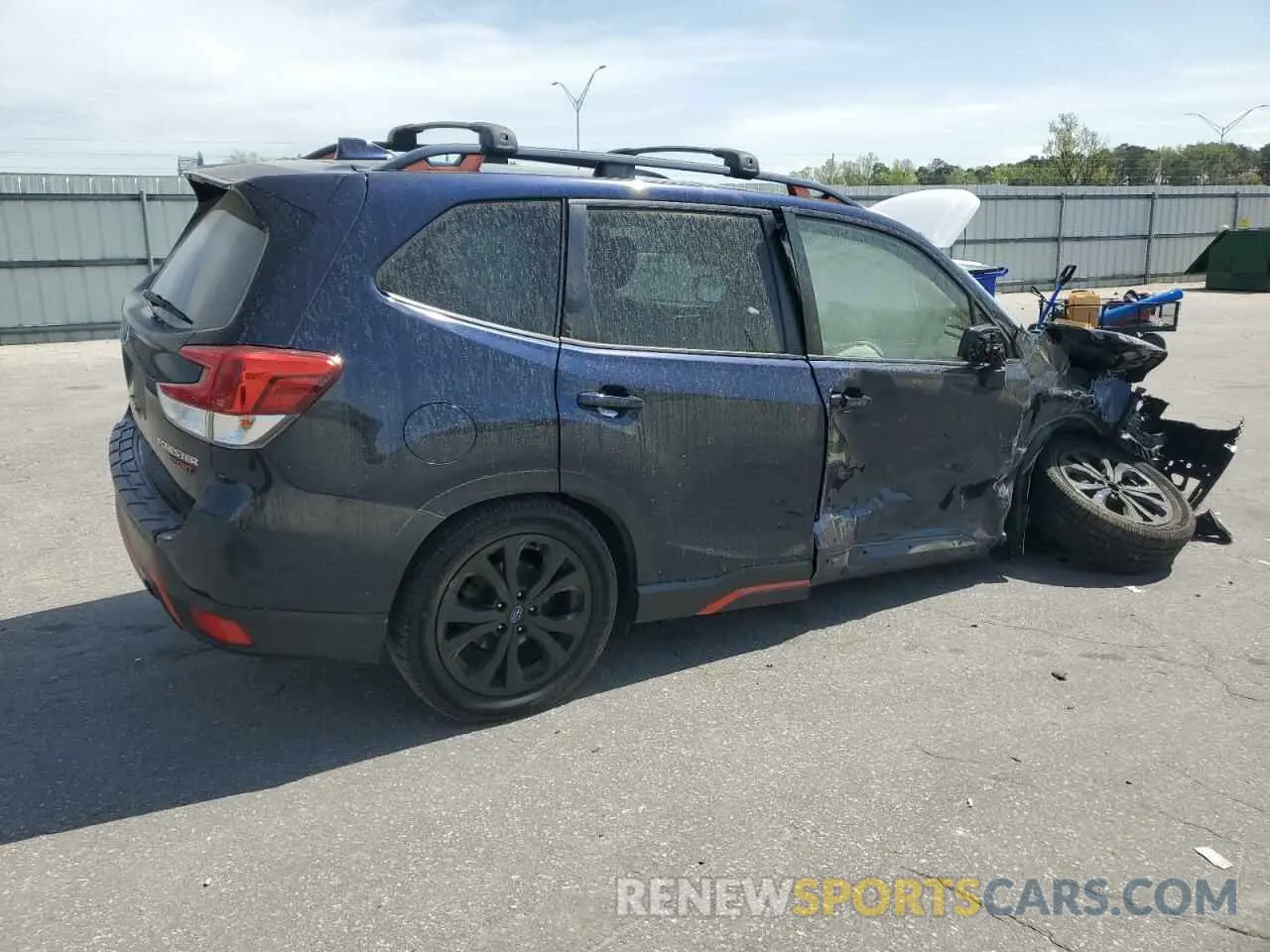 3 Photograph of a damaged car JF2SKAJCXKH489403 SUBARU FORESTER 2019