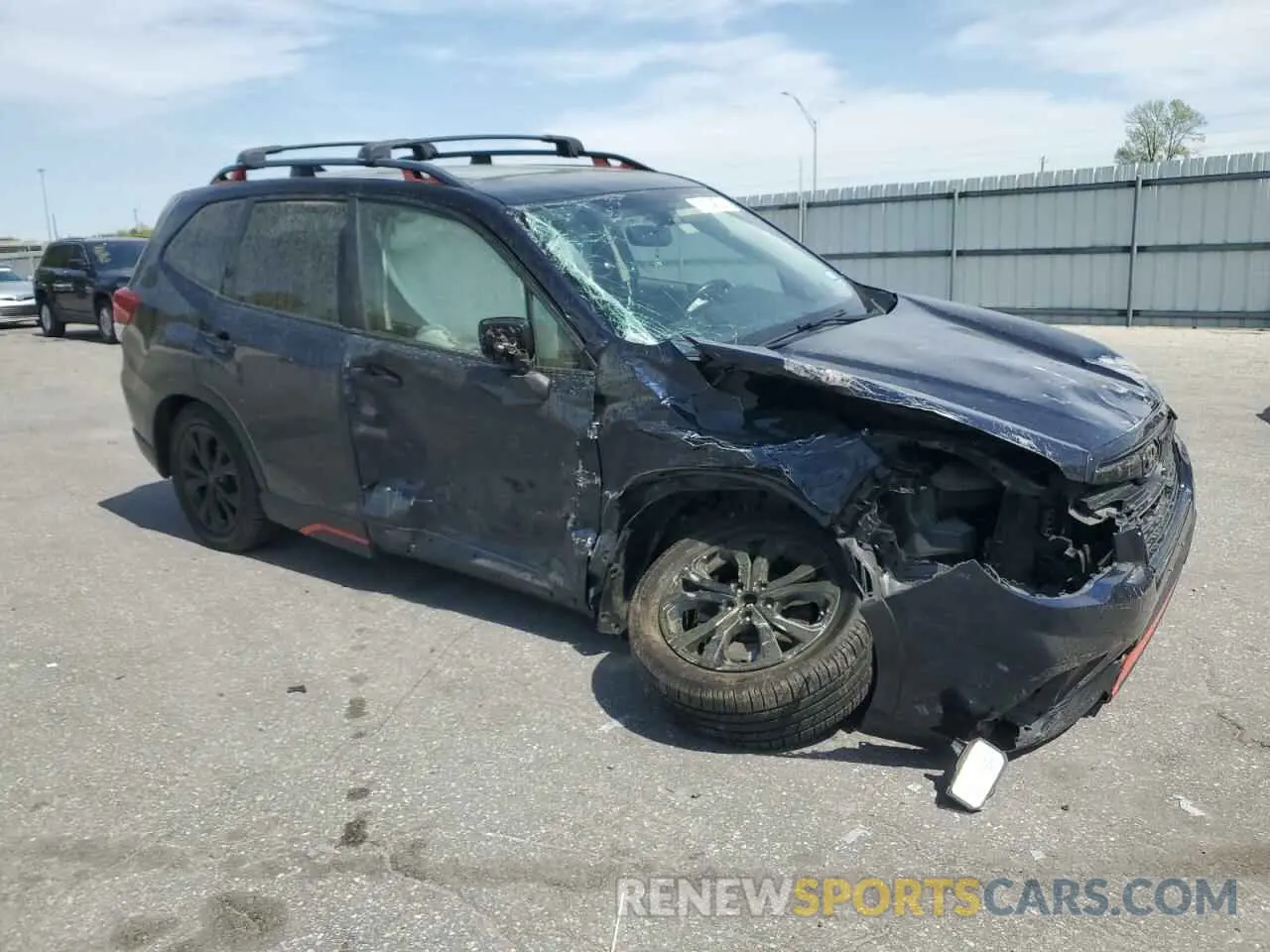 4 Photograph of a damaged car JF2SKAJCXKH489403 SUBARU FORESTER 2019
