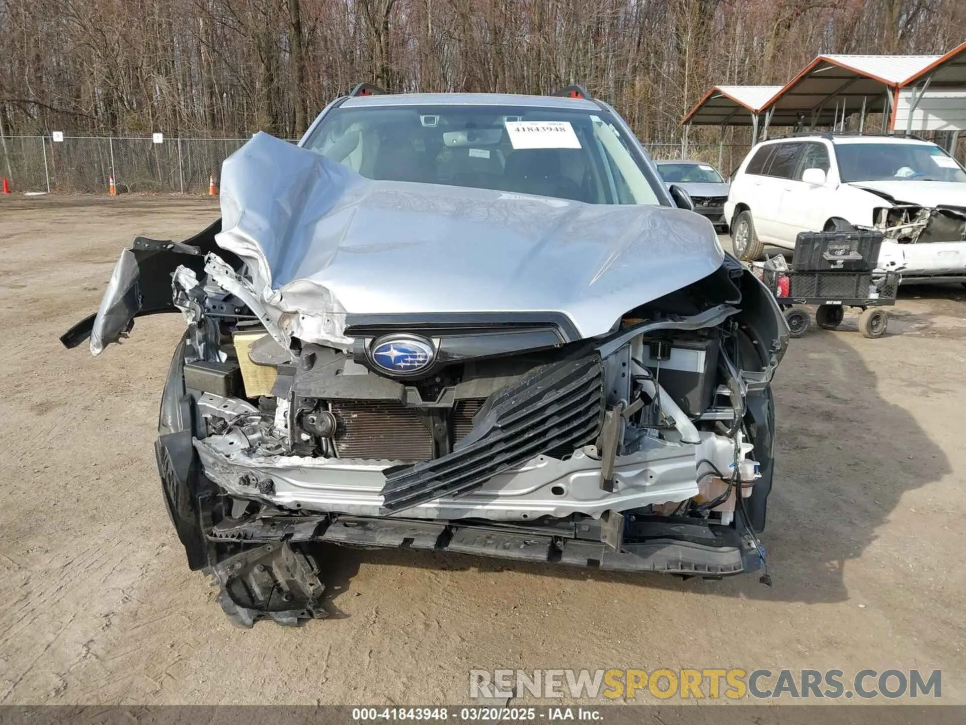 13 Photograph of a damaged car JF2SKAKC1KH534078 SUBARU FORESTER 2019