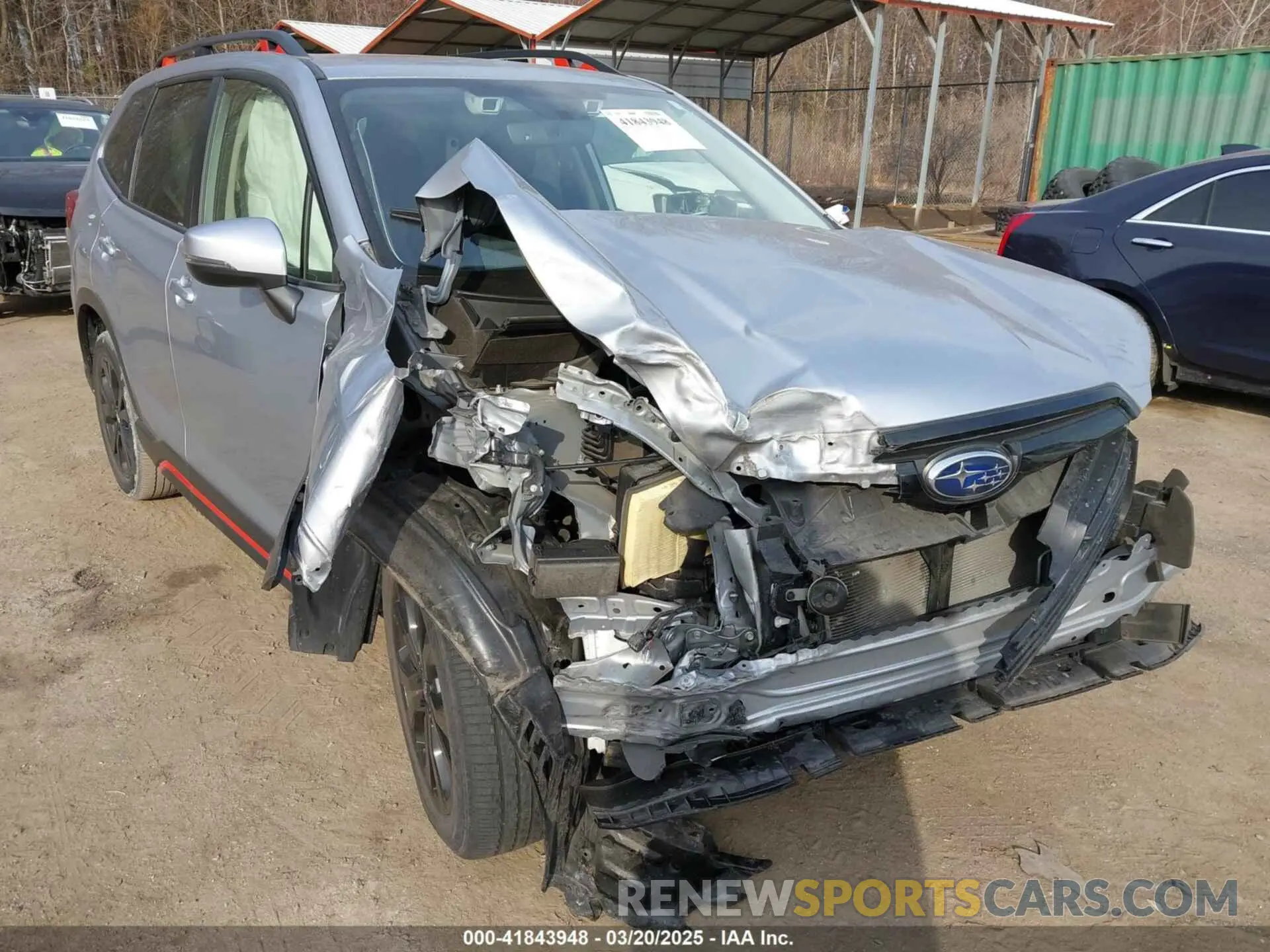 6 Photograph of a damaged car JF2SKAKC1KH534078 SUBARU FORESTER 2019