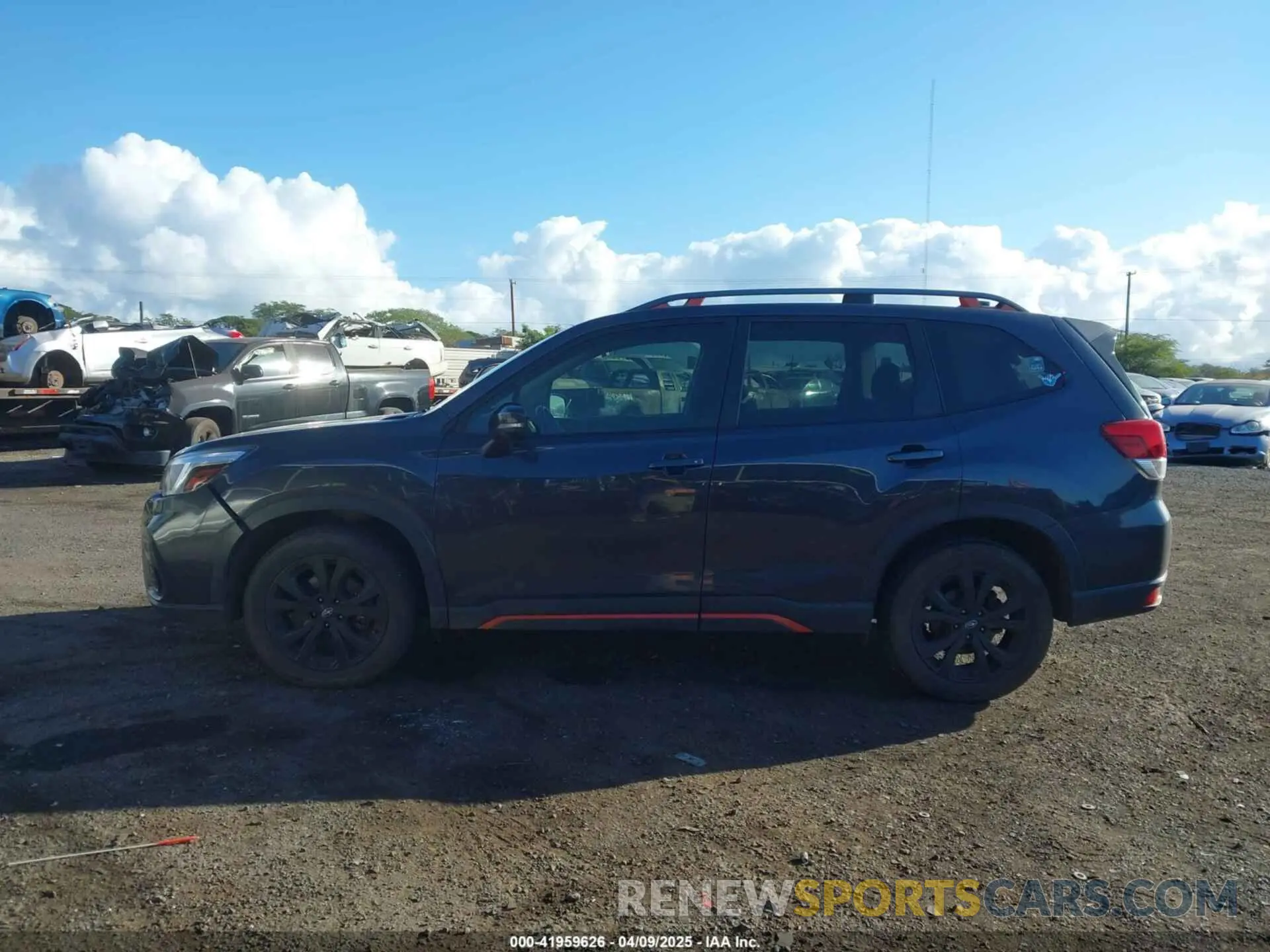 14 Photograph of a damaged car JF2SKAKC2KH478345 SUBARU FORESTER 2019