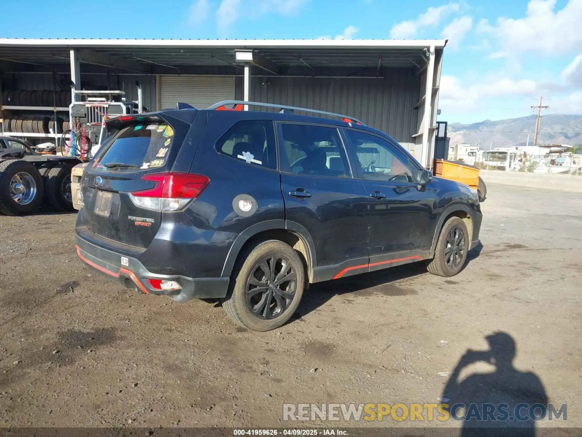 4 Photograph of a damaged car JF2SKAKC2KH478345 SUBARU FORESTER 2019