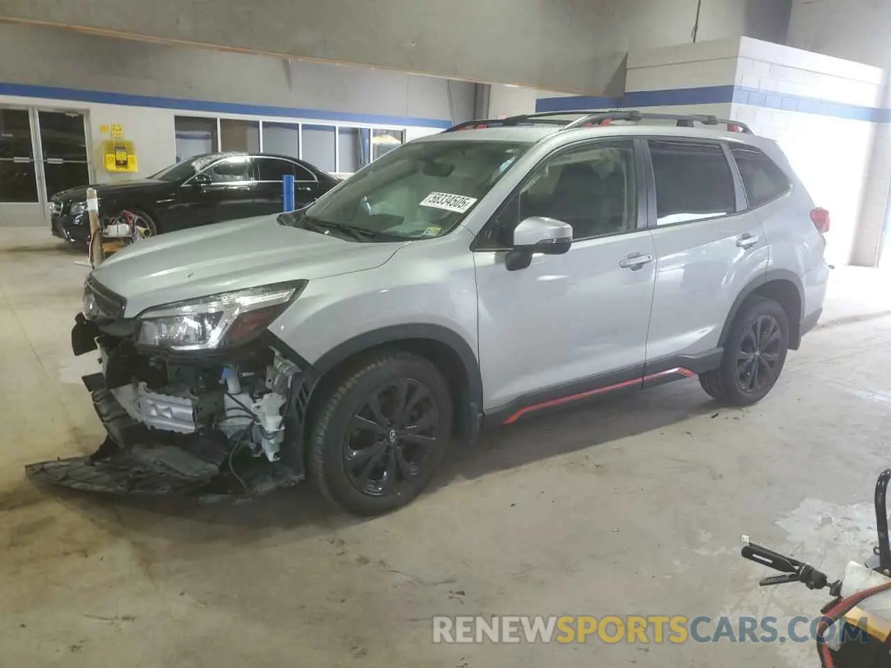 1 Photograph of a damaged car JF2SKAKC5KH469459 SUBARU FORESTER 2019