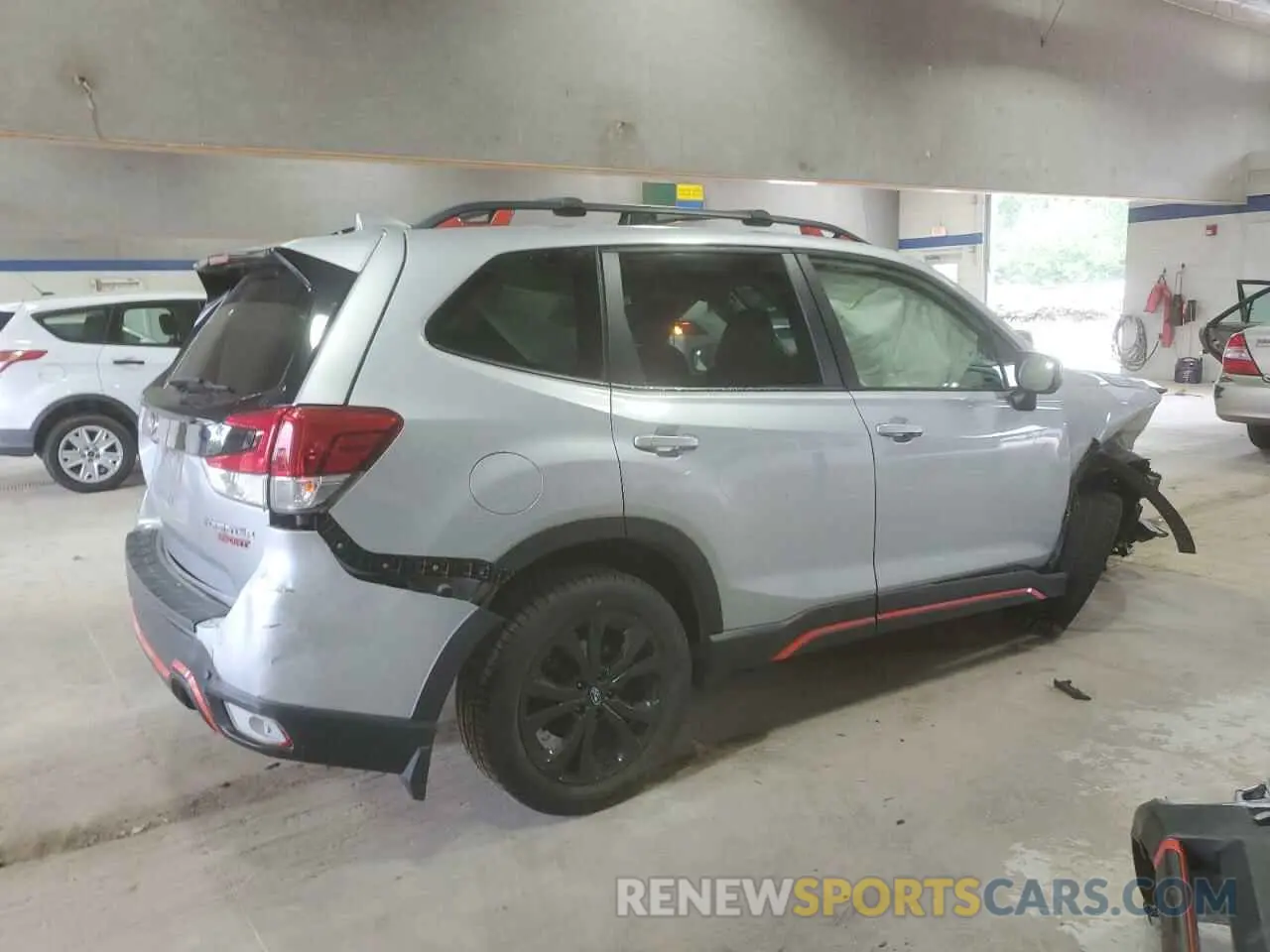 3 Photograph of a damaged car JF2SKAKC5KH469459 SUBARU FORESTER 2019
