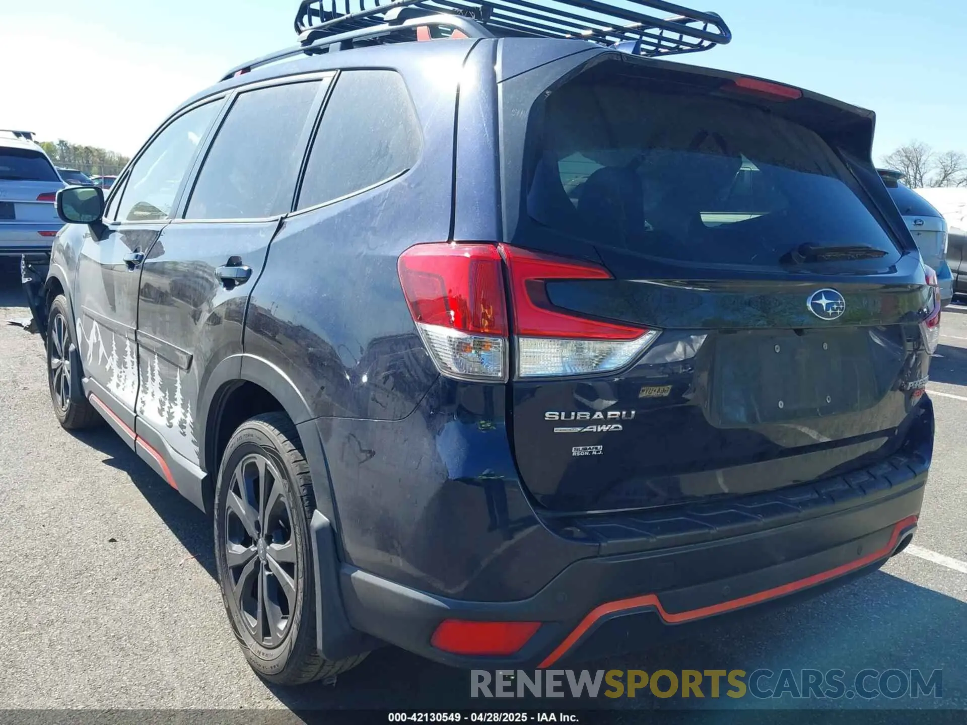 3 Photograph of a damaged car JF2SKAKC6KH541298 SUBARU FORESTER 2019
