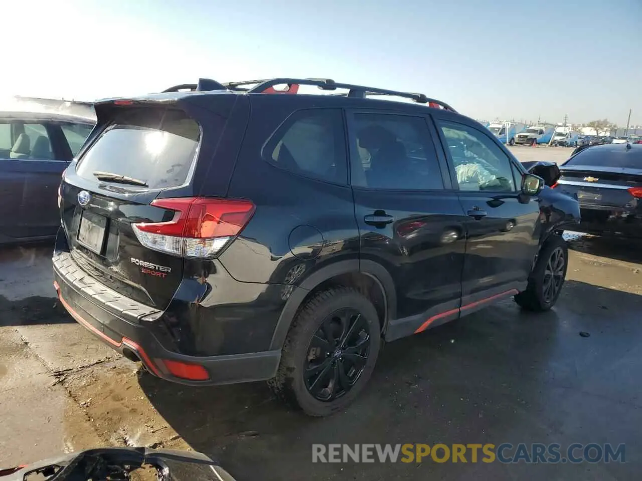 3 Photograph of a damaged car JF2SKAKC6KH576701 SUBARU FORESTER 2019