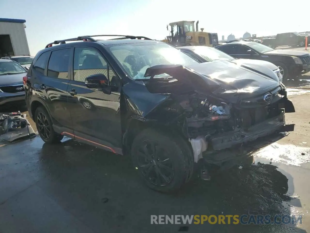 4 Photograph of a damaged car JF2SKAKC6KH576701 SUBARU FORESTER 2019
