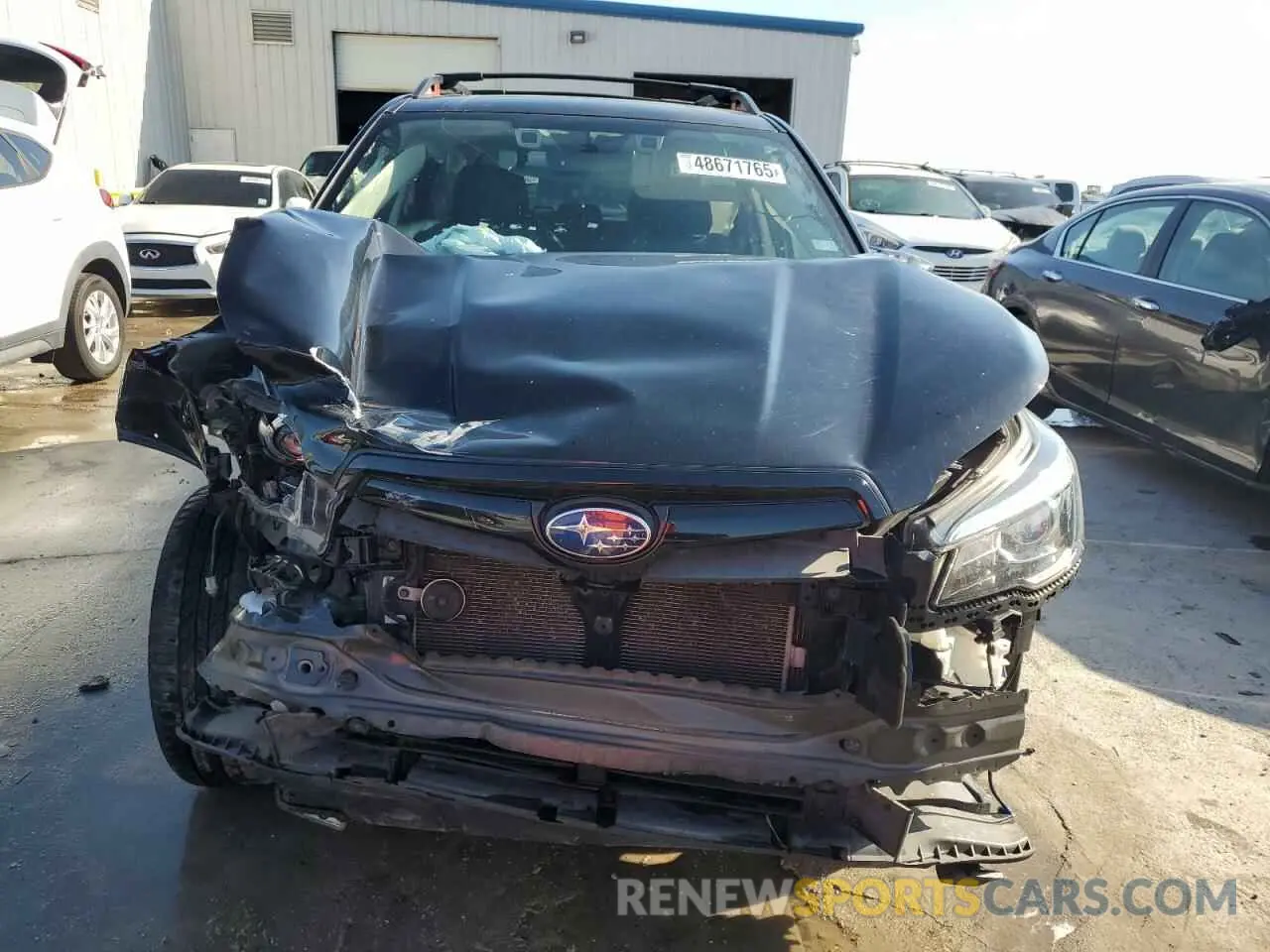 5 Photograph of a damaged car JF2SKAKC6KH576701 SUBARU FORESTER 2019