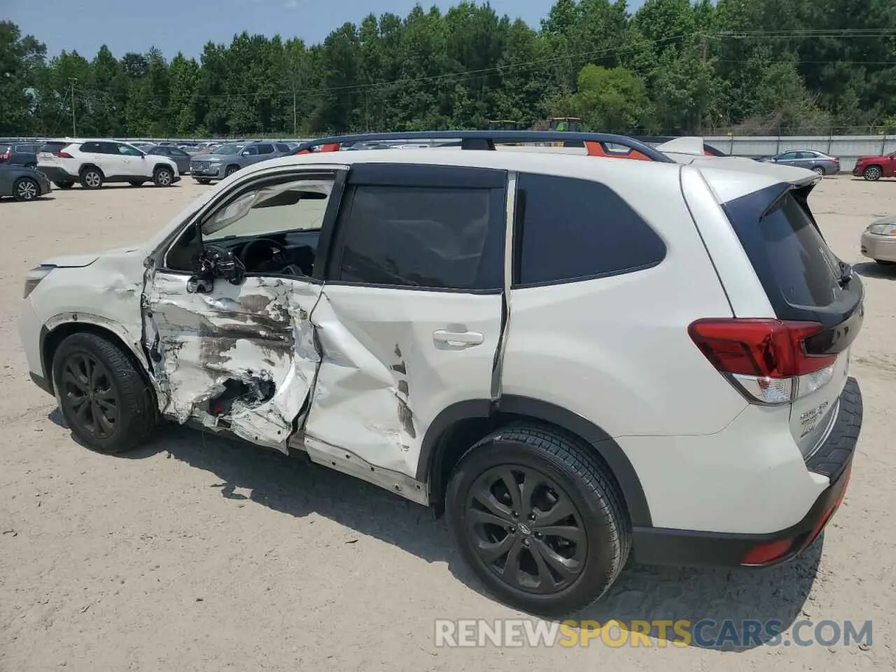 2 Photograph of a damaged car JF2SKAKC8KH514023 SUBARU FORESTER 2019