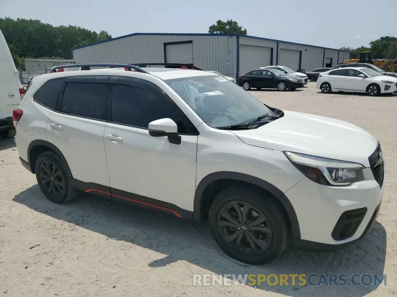 4 Photograph of a damaged car JF2SKAKC8KH514023 SUBARU FORESTER 2019