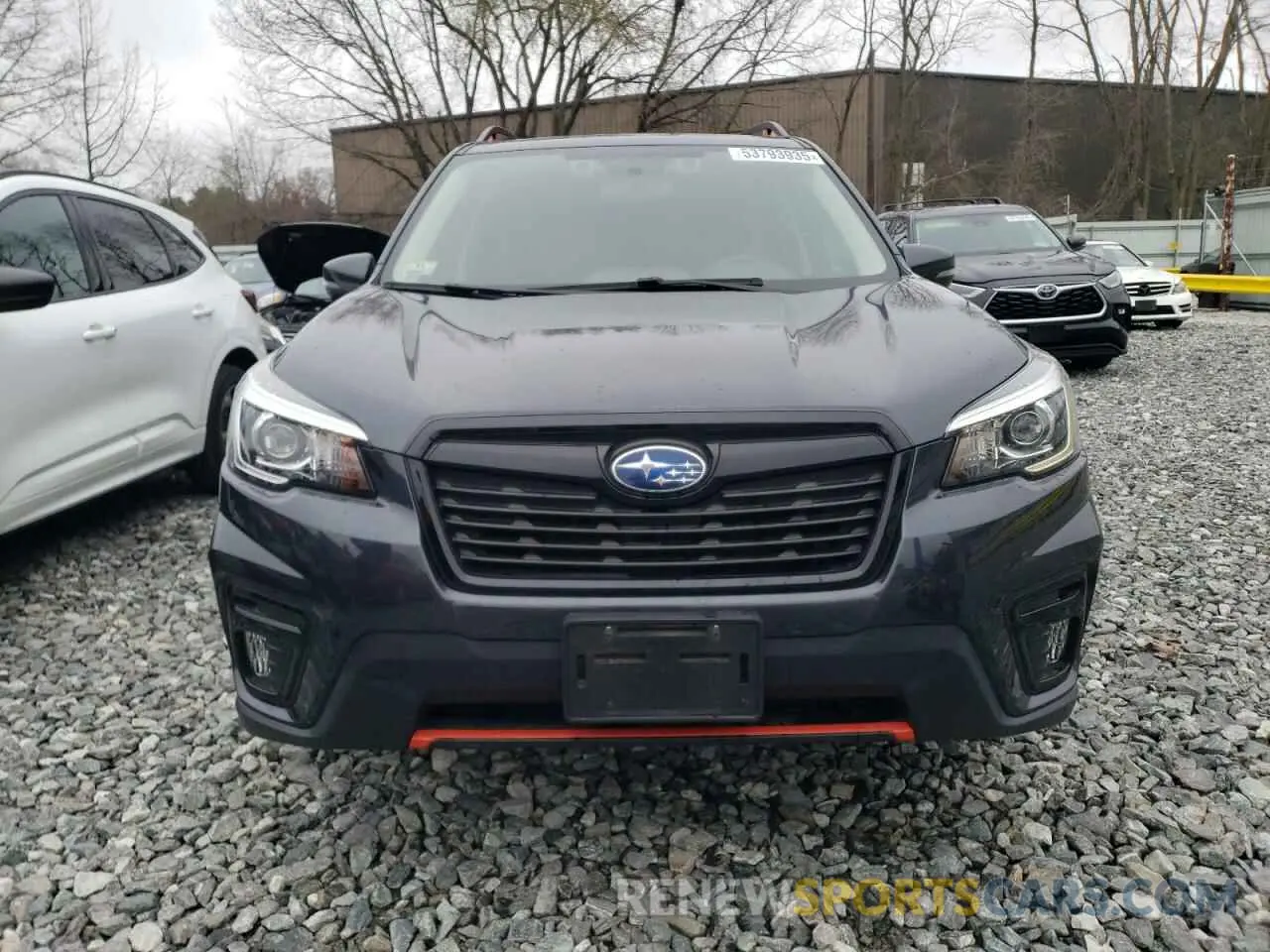5 Photograph of a damaged car JF2SKAKC8KH590325 SUBARU FORESTER 2019