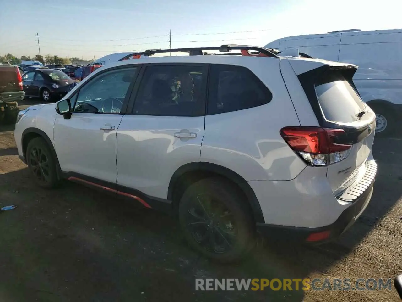 2 Photograph of a damaged car JF2SKAKC9KH480108 SUBARU FORESTER 2019