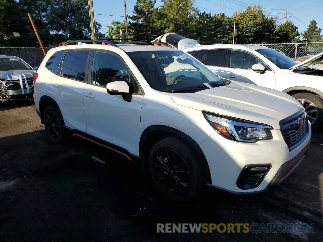 4 Photograph of a damaged car JF2SKAKC9KH480108 SUBARU FORESTER 2019