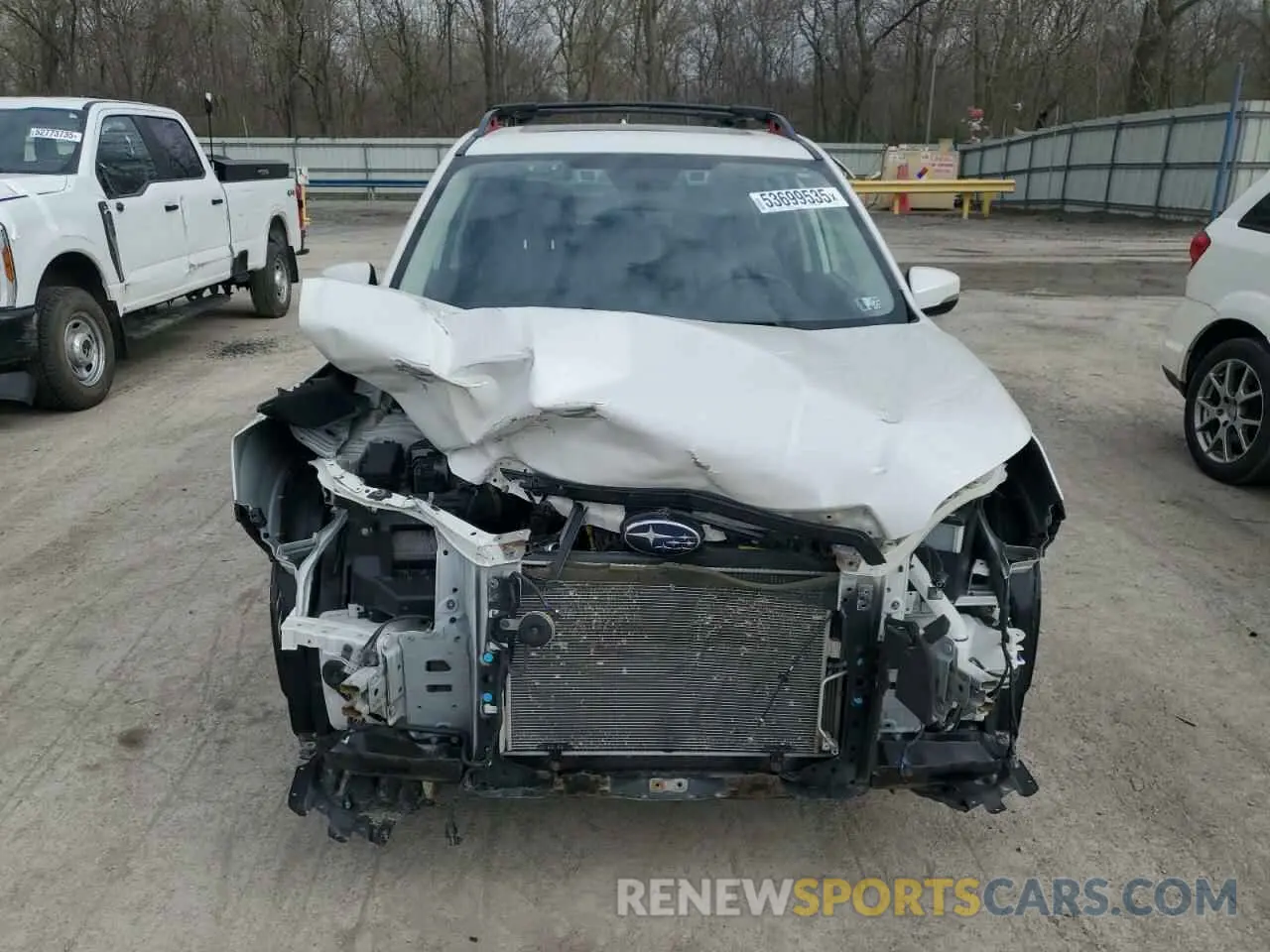 5 Photograph of a damaged car JF2SKAPC0KH587573 SUBARU FORESTER 2019