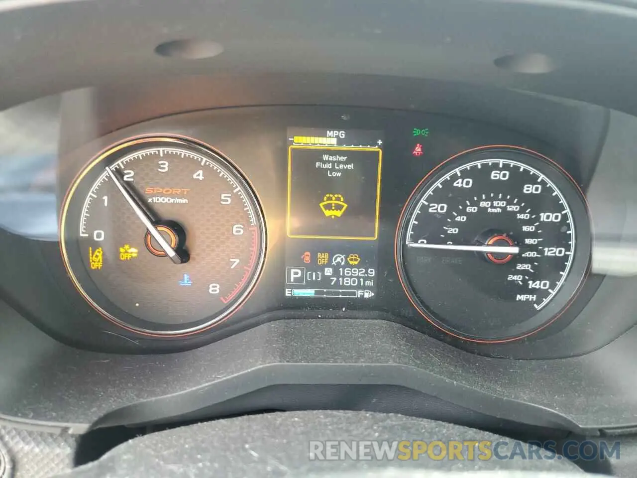 9 Photograph of a damaged car JF2SKAPC0KH587573 SUBARU FORESTER 2019