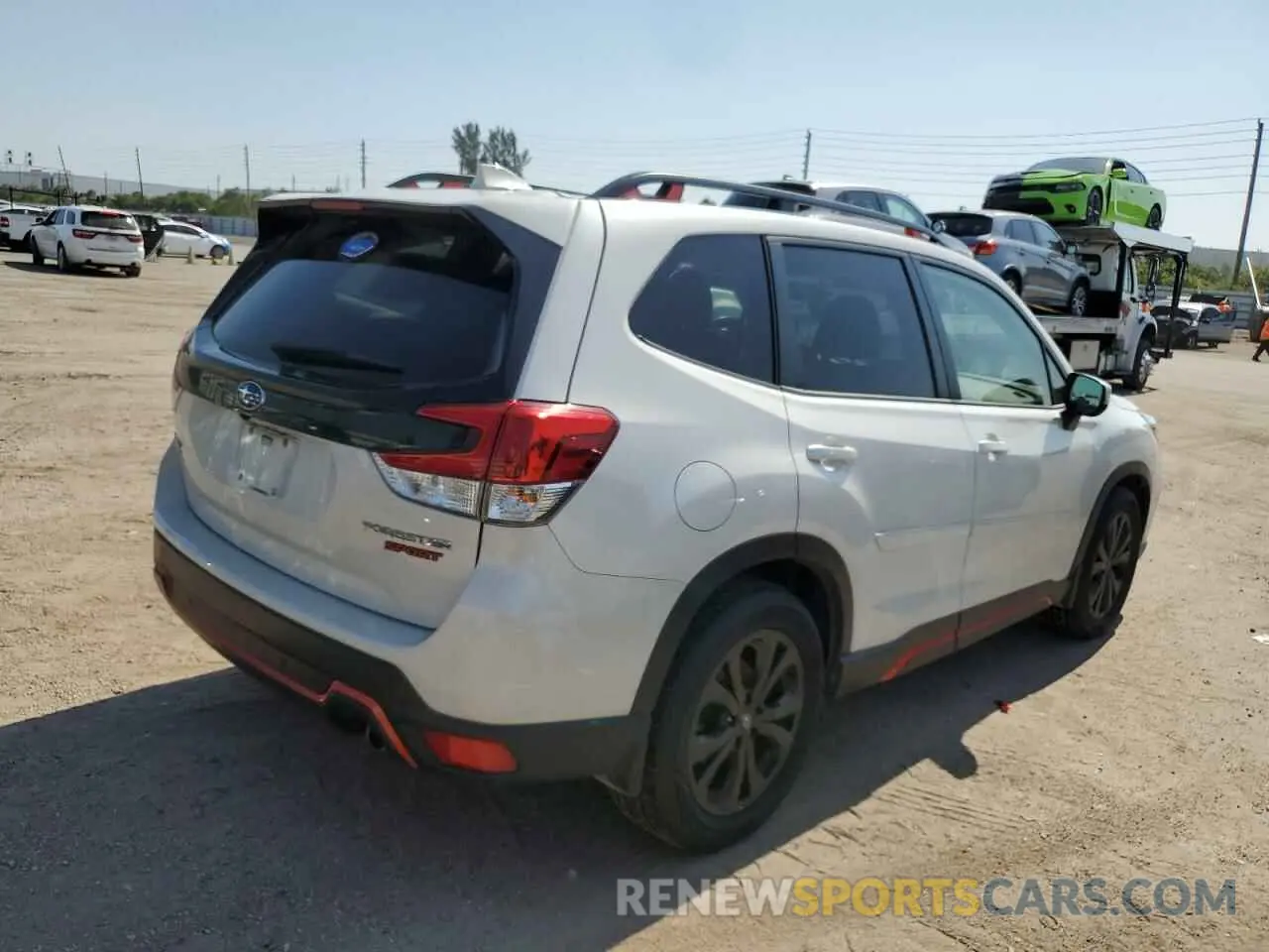 3 Photograph of a damaged car JF2SKAPC2KH571956 SUBARU FORESTER 2019