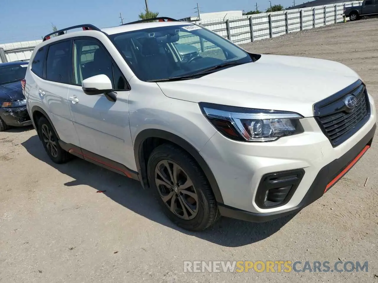 4 Photograph of a damaged car JF2SKAPC2KH571956 SUBARU FORESTER 2019