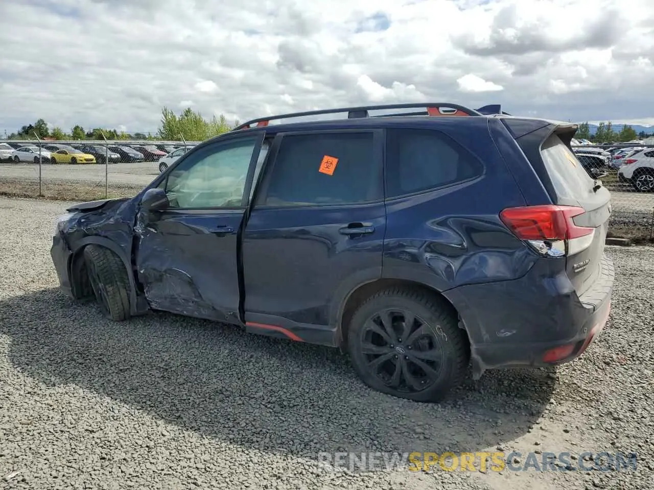 2 Photograph of a damaged car JF2SKAPC2KH589423 SUBARU FORESTER 2019