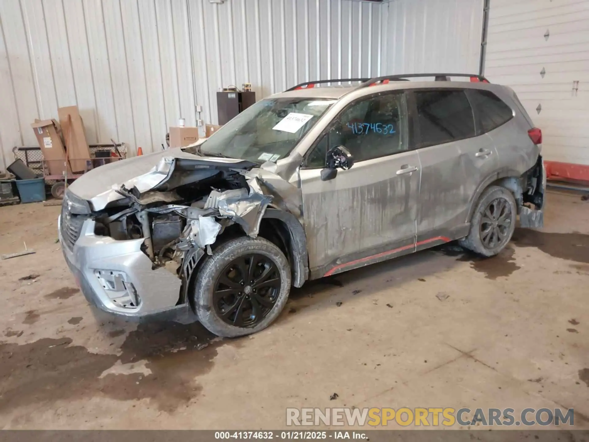 2 Photograph of a damaged car JF2SKAPC3KH404411 SUBARU FORESTER 2019
