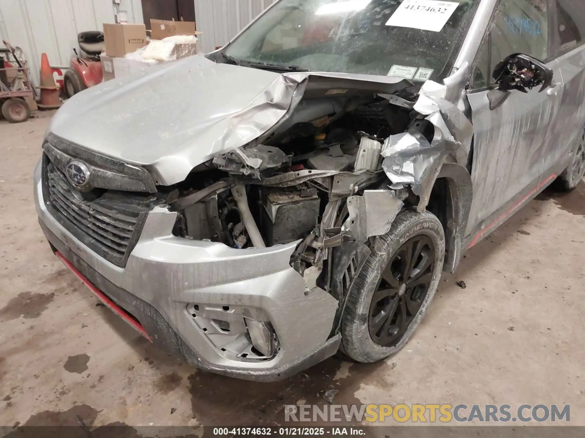6 Photograph of a damaged car JF2SKAPC3KH404411 SUBARU FORESTER 2019