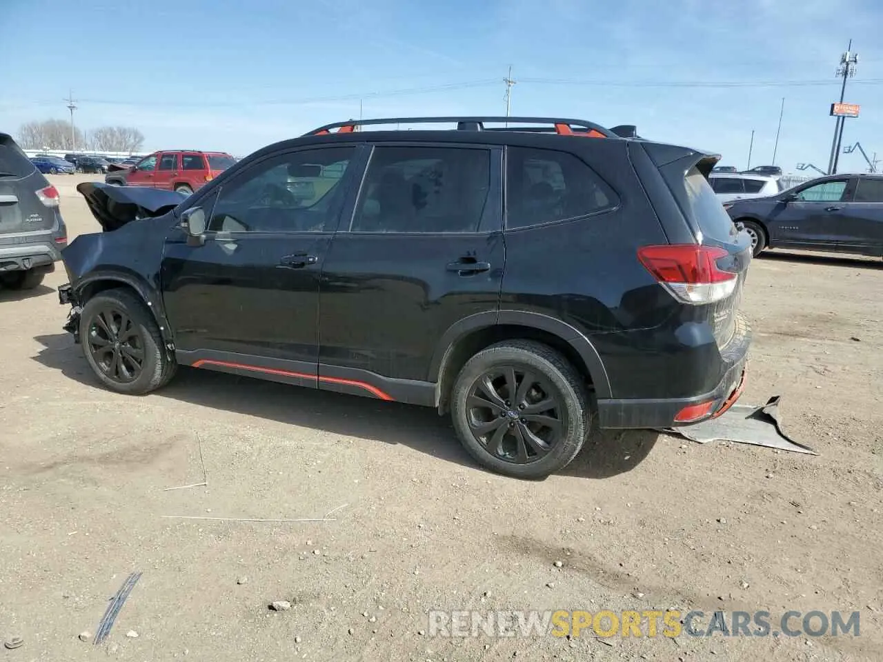 2 Photograph of a damaged car JF2SKAPC3KH468402 SUBARU FORESTER 2019