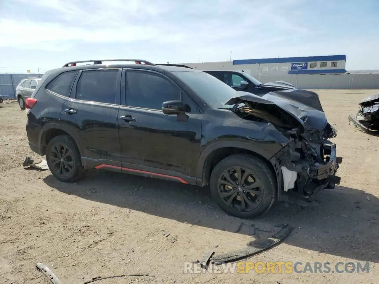 4 Photograph of a damaged car JF2SKAPC3KH468402 SUBARU FORESTER 2019