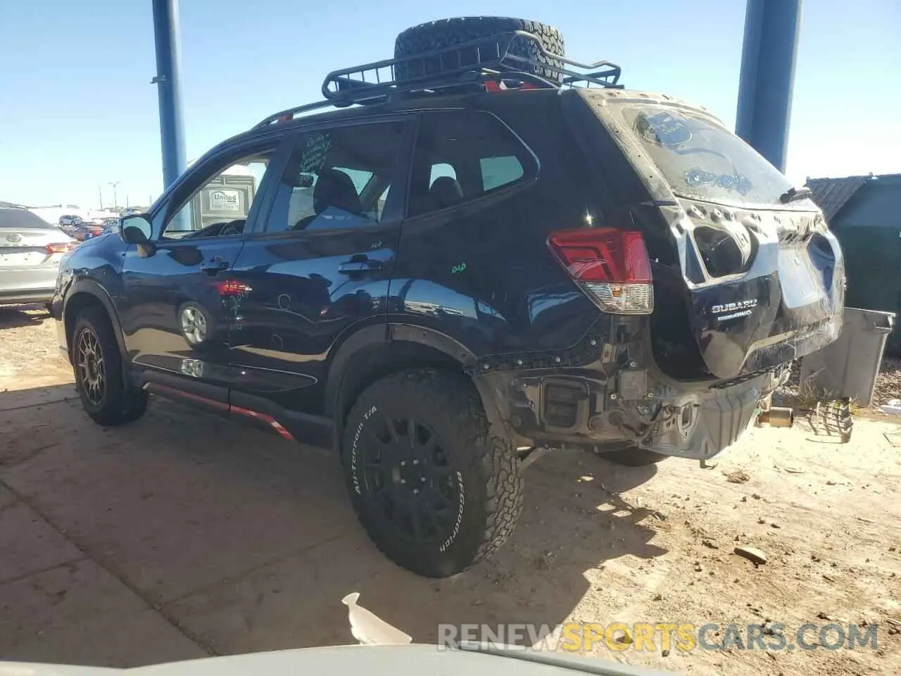 2 Photograph of a damaged car JF2SKAPC4KH500550 SUBARU FORESTER 2019