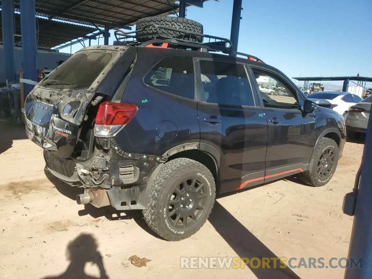 3 Photograph of a damaged car JF2SKAPC4KH500550 SUBARU FORESTER 2019