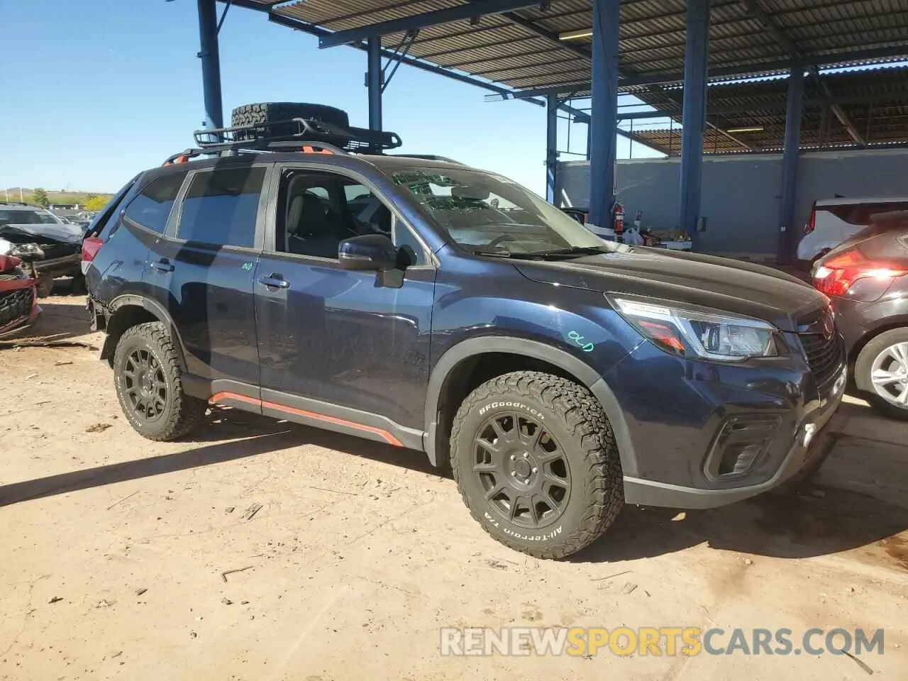 4 Photograph of a damaged car JF2SKAPC4KH500550 SUBARU FORESTER 2019
