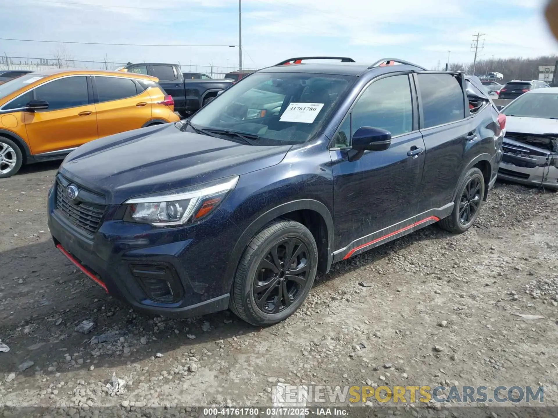 2 Photograph of a damaged car JF2SKAPC4KH552146 SUBARU FORESTER 2019