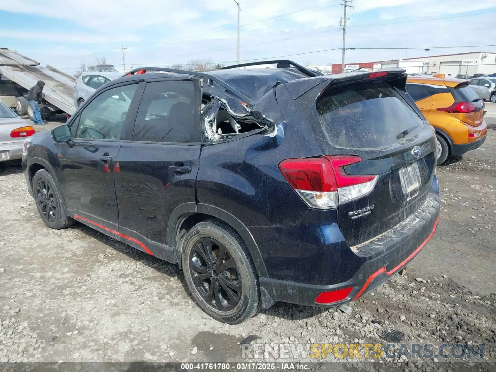 3 Photograph of a damaged car JF2SKAPC4KH552146 SUBARU FORESTER 2019