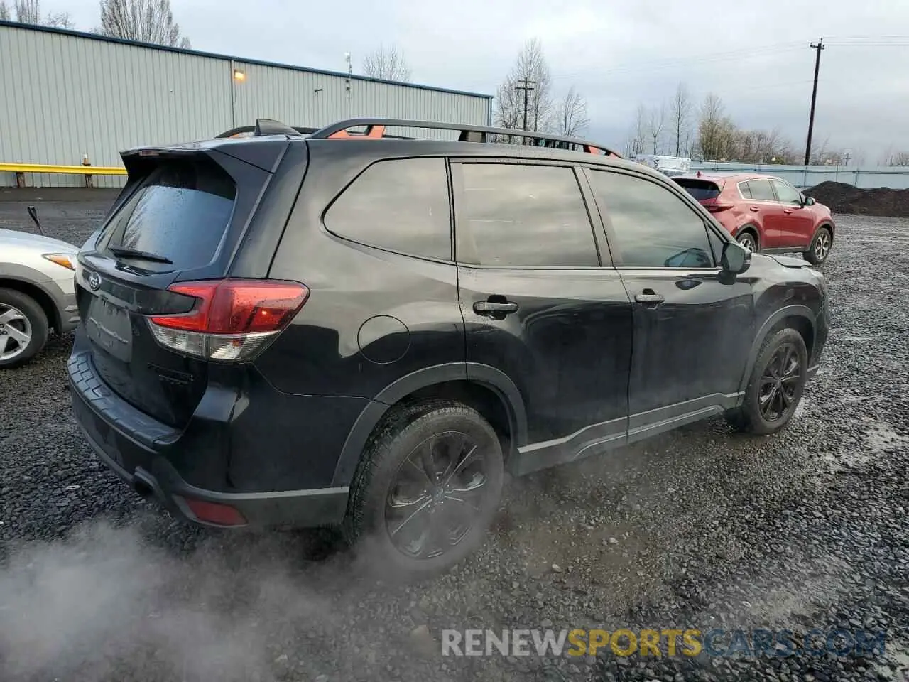 3 Photograph of a damaged car JF2SKAPC5KH432260 SUBARU FORESTER 2019