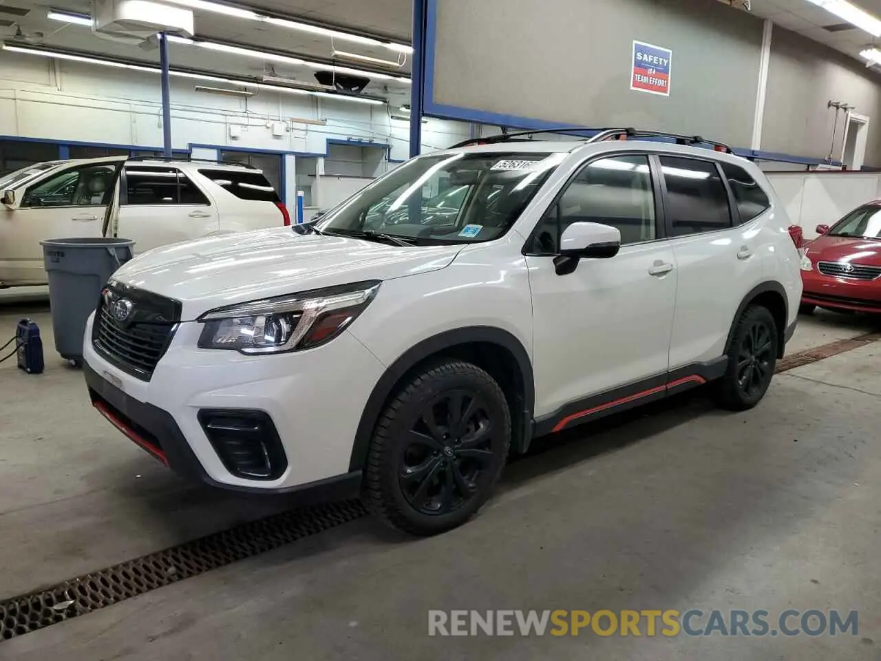 1 Photograph of a damaged car JF2SKAPC5KH529359 SUBARU FORESTER 2019