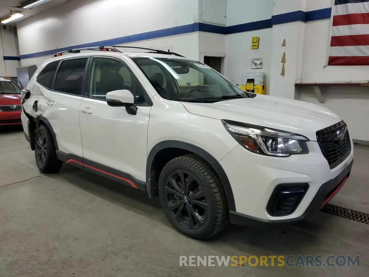 4 Photograph of a damaged car JF2SKAPC5KH529359 SUBARU FORESTER 2019