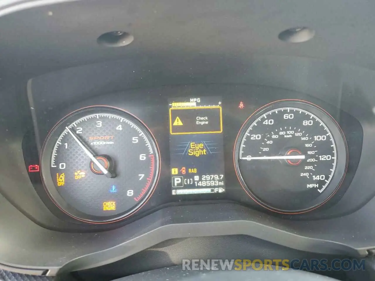 9 Photograph of a damaged car JF2SKAPC6KH579932 SUBARU FORESTER 2019