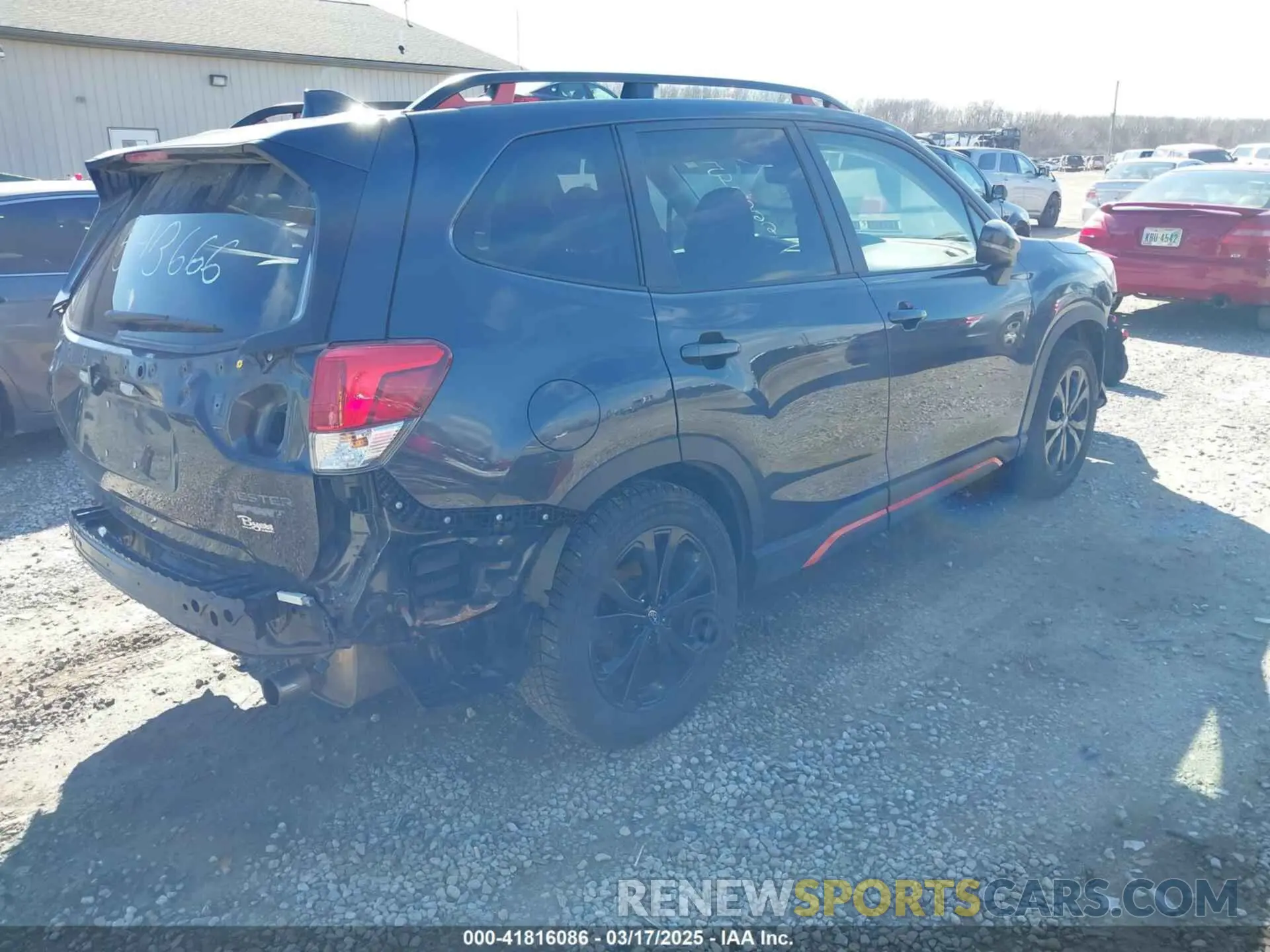 4 Photograph of a damaged car JF2SKAPC7KH543666 SUBARU FORESTER 2019