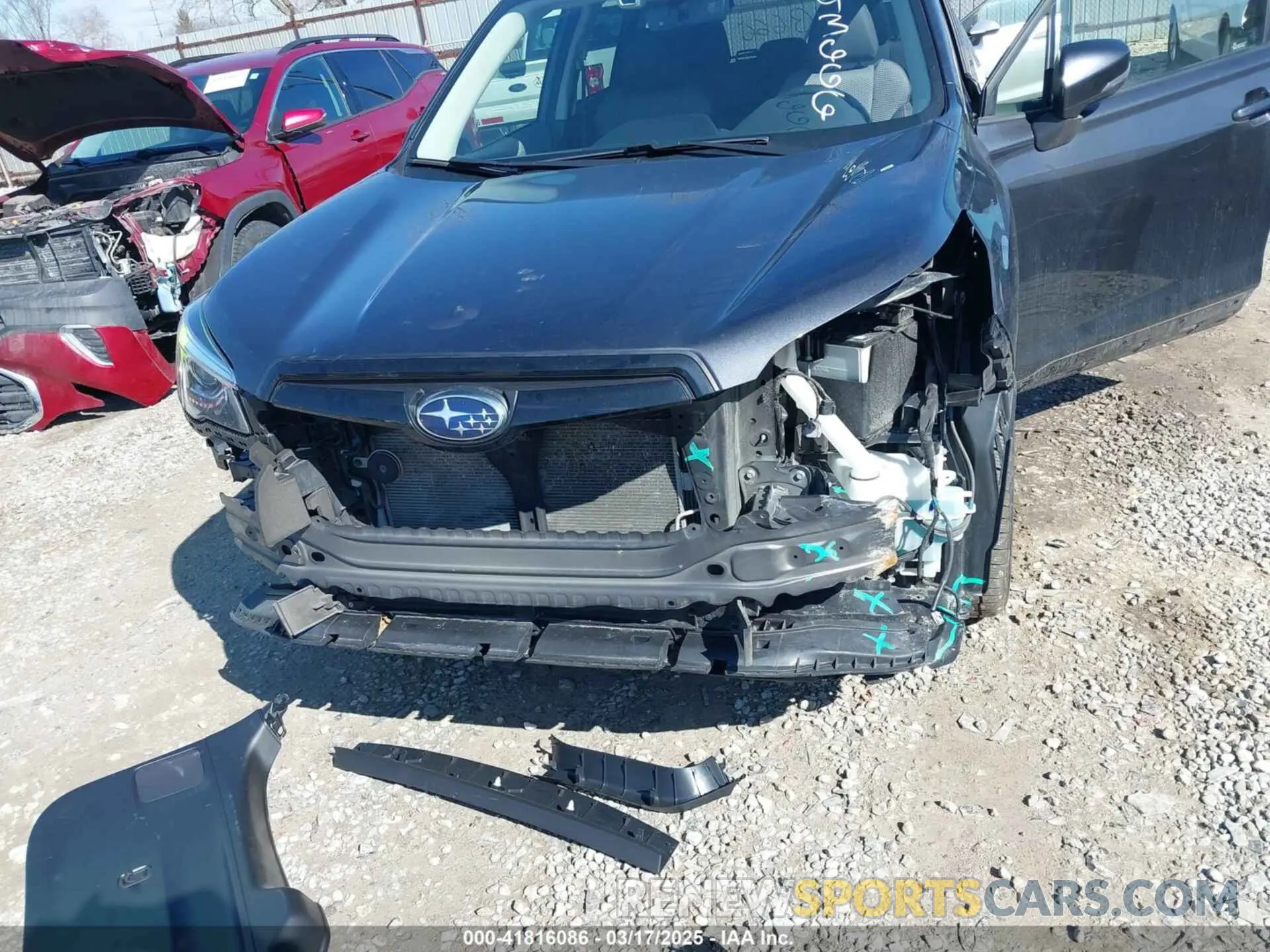 6 Photograph of a damaged car JF2SKAPC7KH543666 SUBARU FORESTER 2019