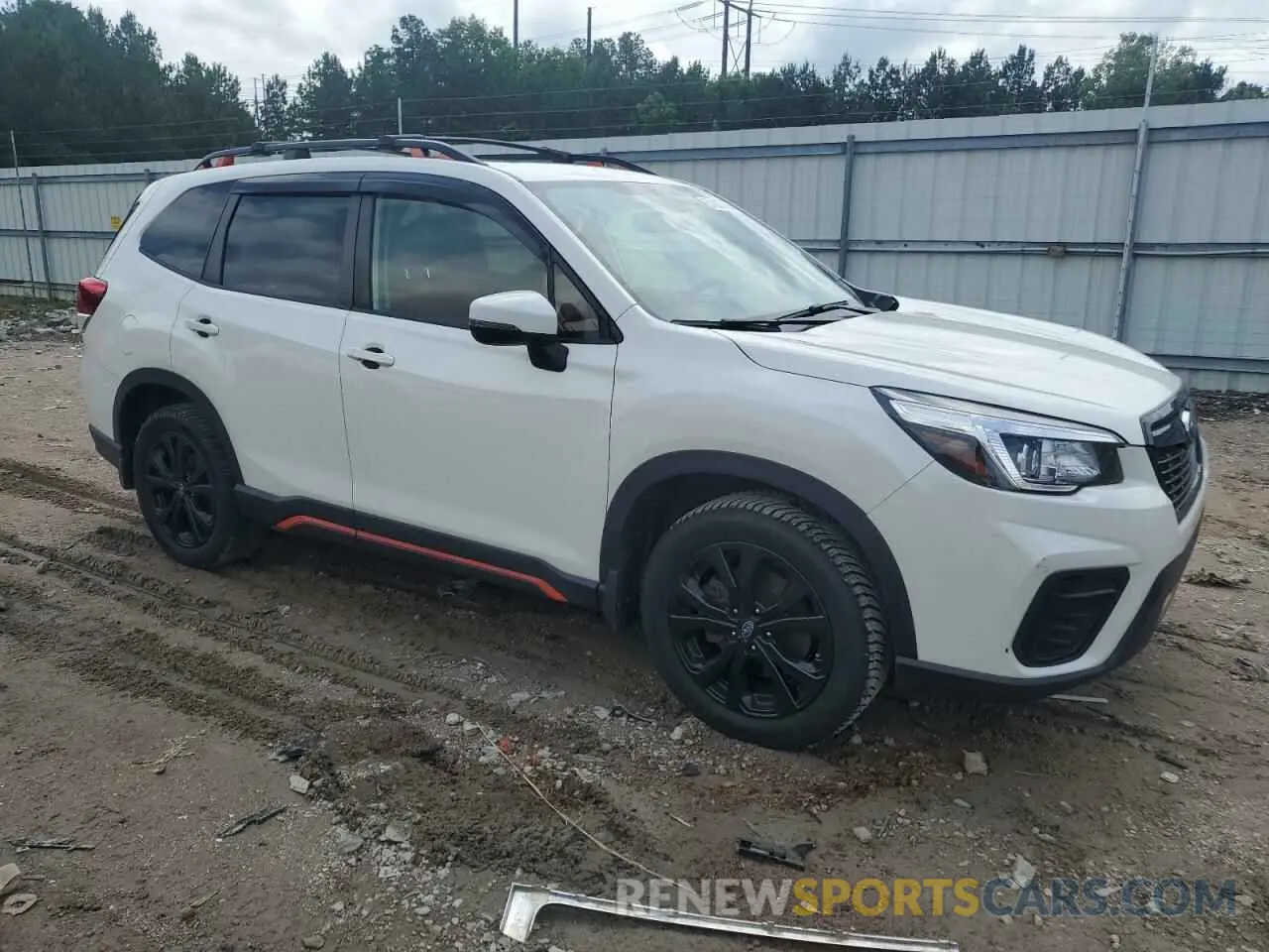 4 Photograph of a damaged car JF2SKAPC8KH473272 SUBARU FORESTER 2019