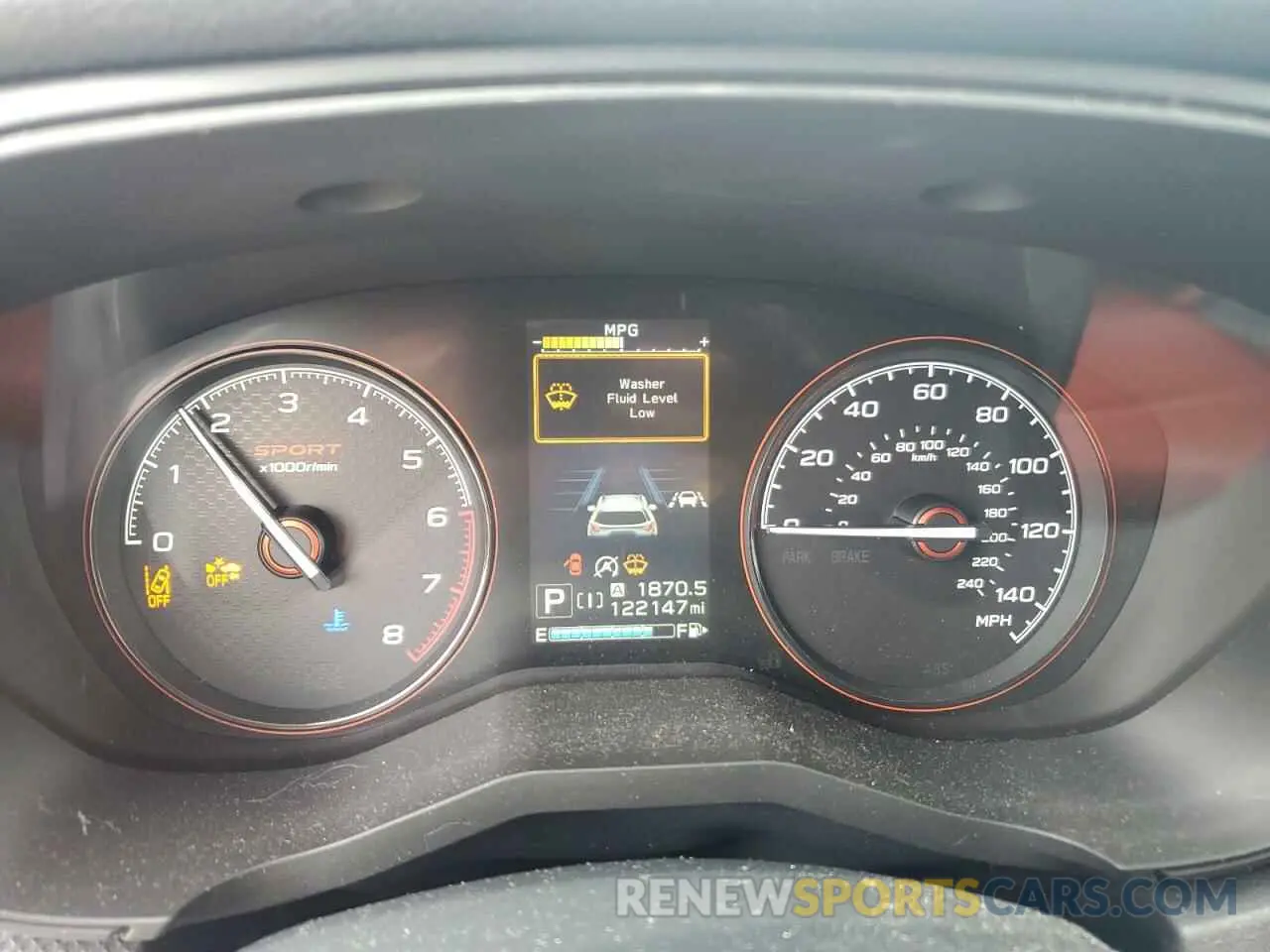 9 Photograph of a damaged car JF2SKAPC8KH473272 SUBARU FORESTER 2019