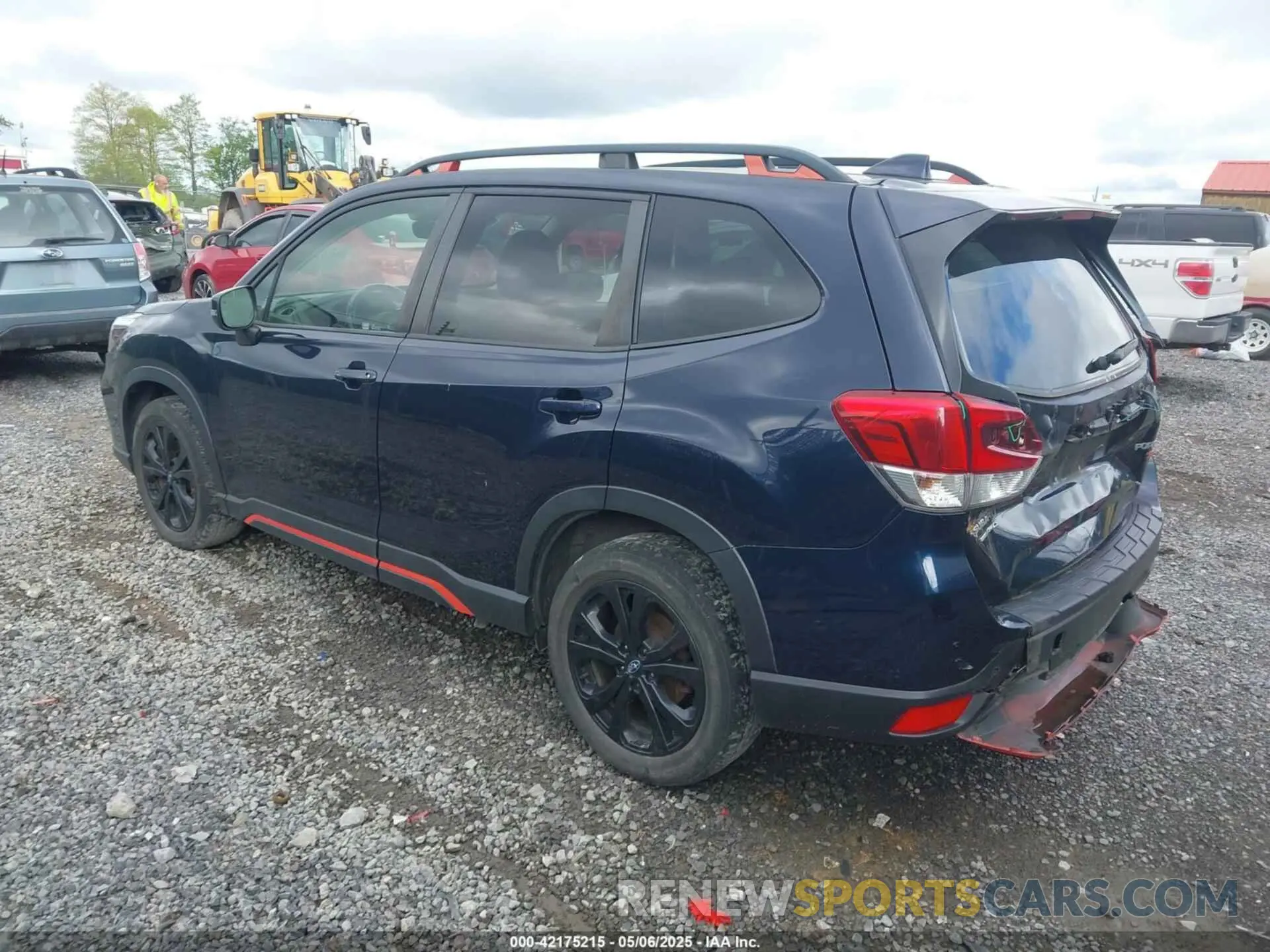 3 Photograph of a damaged car JF2SKAPC8KH476351 SUBARU FORESTER 2019
