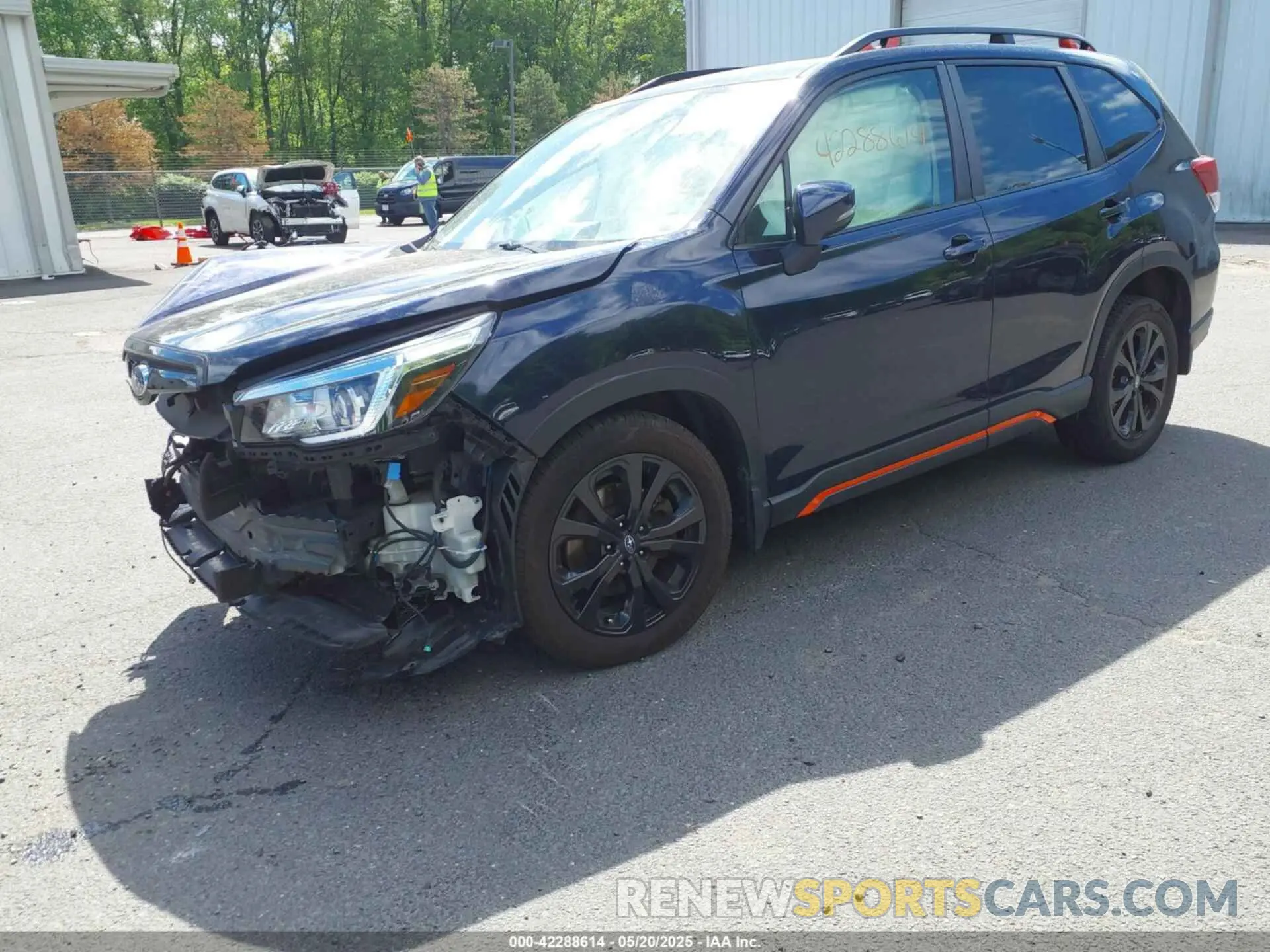 2 Photograph of a damaged car JF2SKAPC9KH441429 SUBARU FORESTER 2019