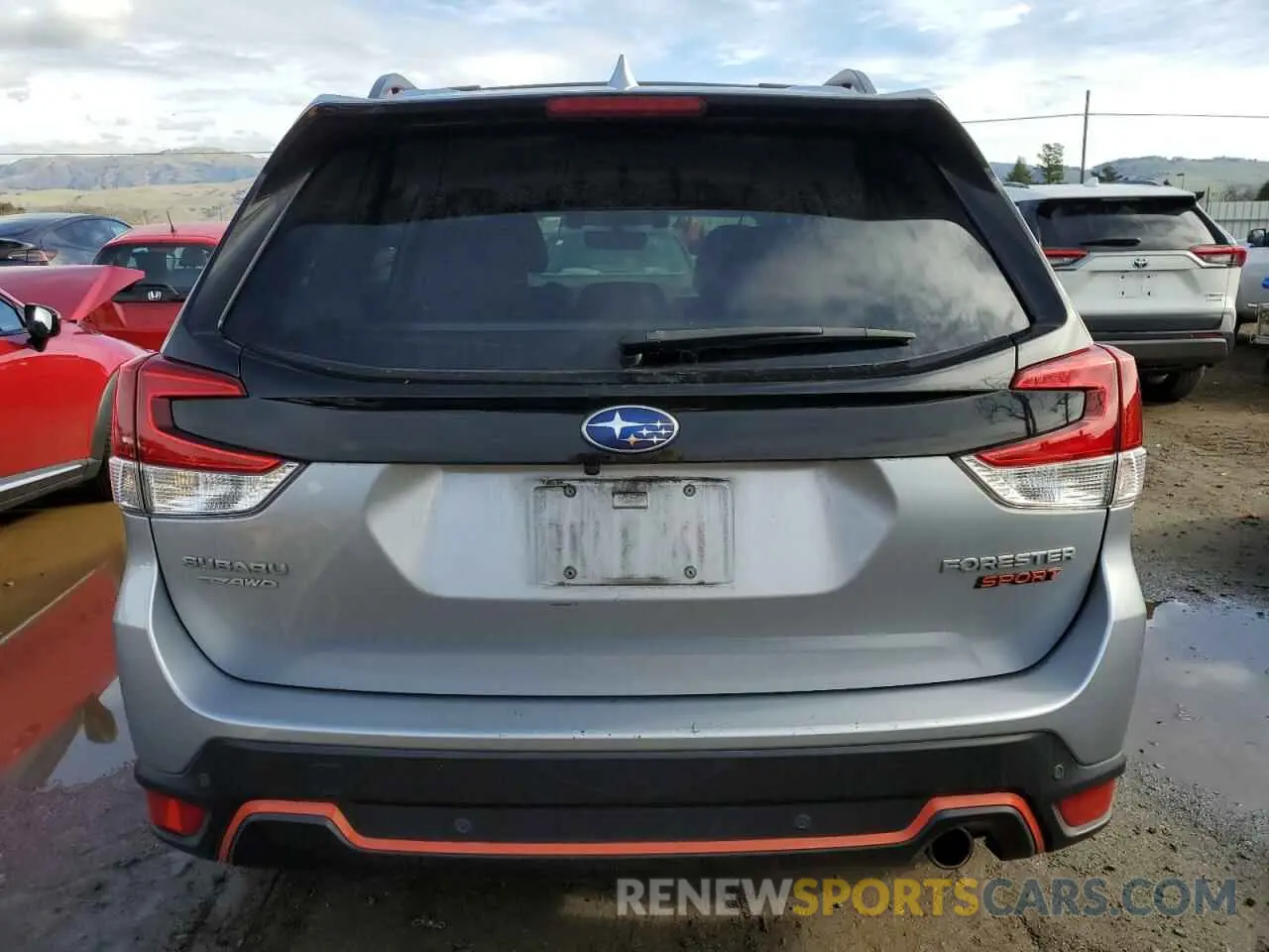 6 Photograph of a damaged car JF2SKAPC9KH521555 SUBARU FORESTER 2019