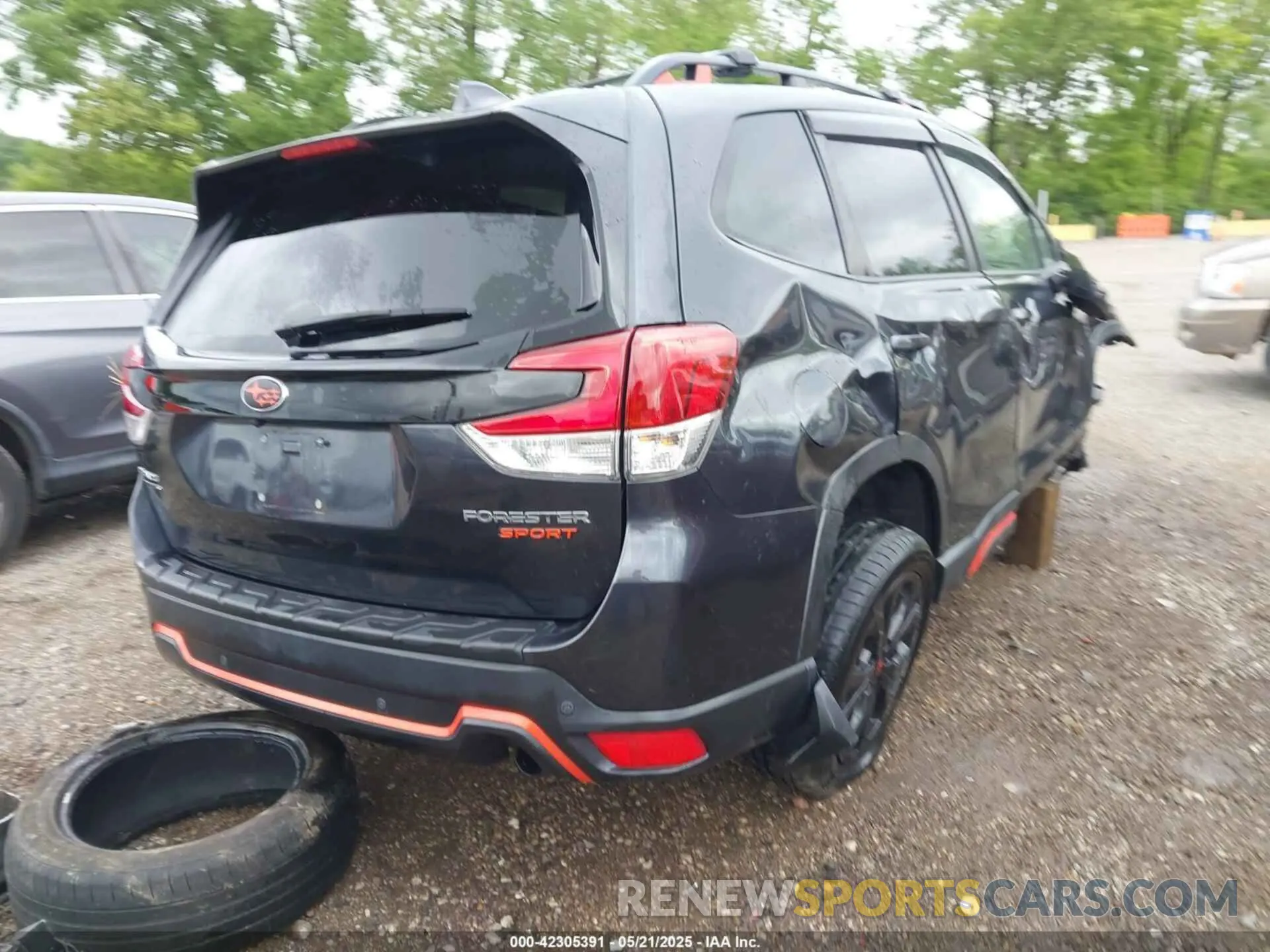 4 Photograph of a damaged car JF2SKAPC9KH548724 SUBARU FORESTER 2019
