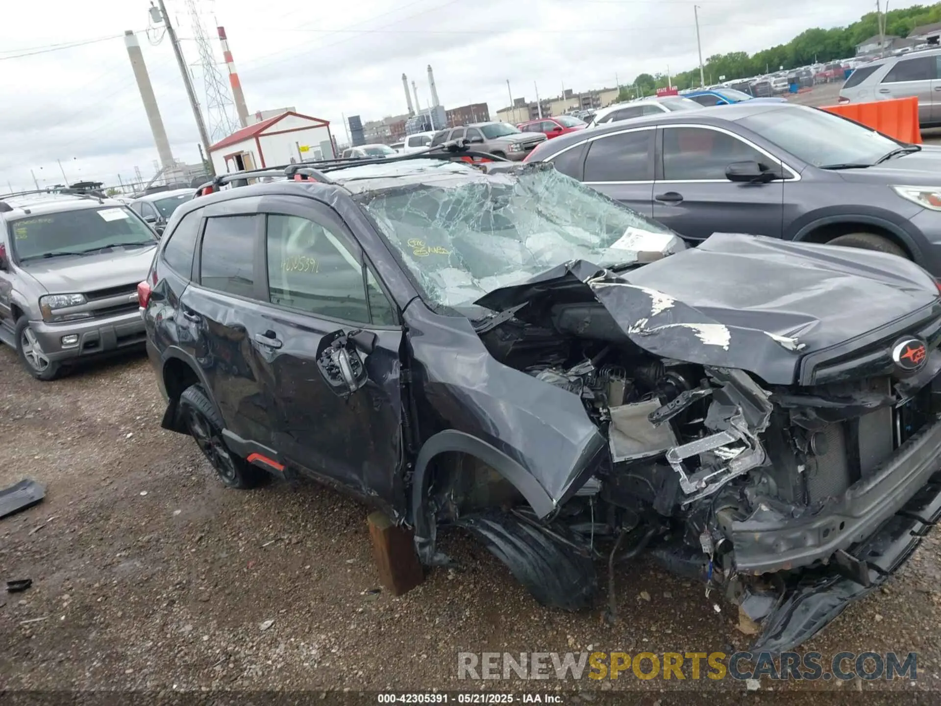 6 Photograph of a damaged car JF2SKAPC9KH548724 SUBARU FORESTER 2019