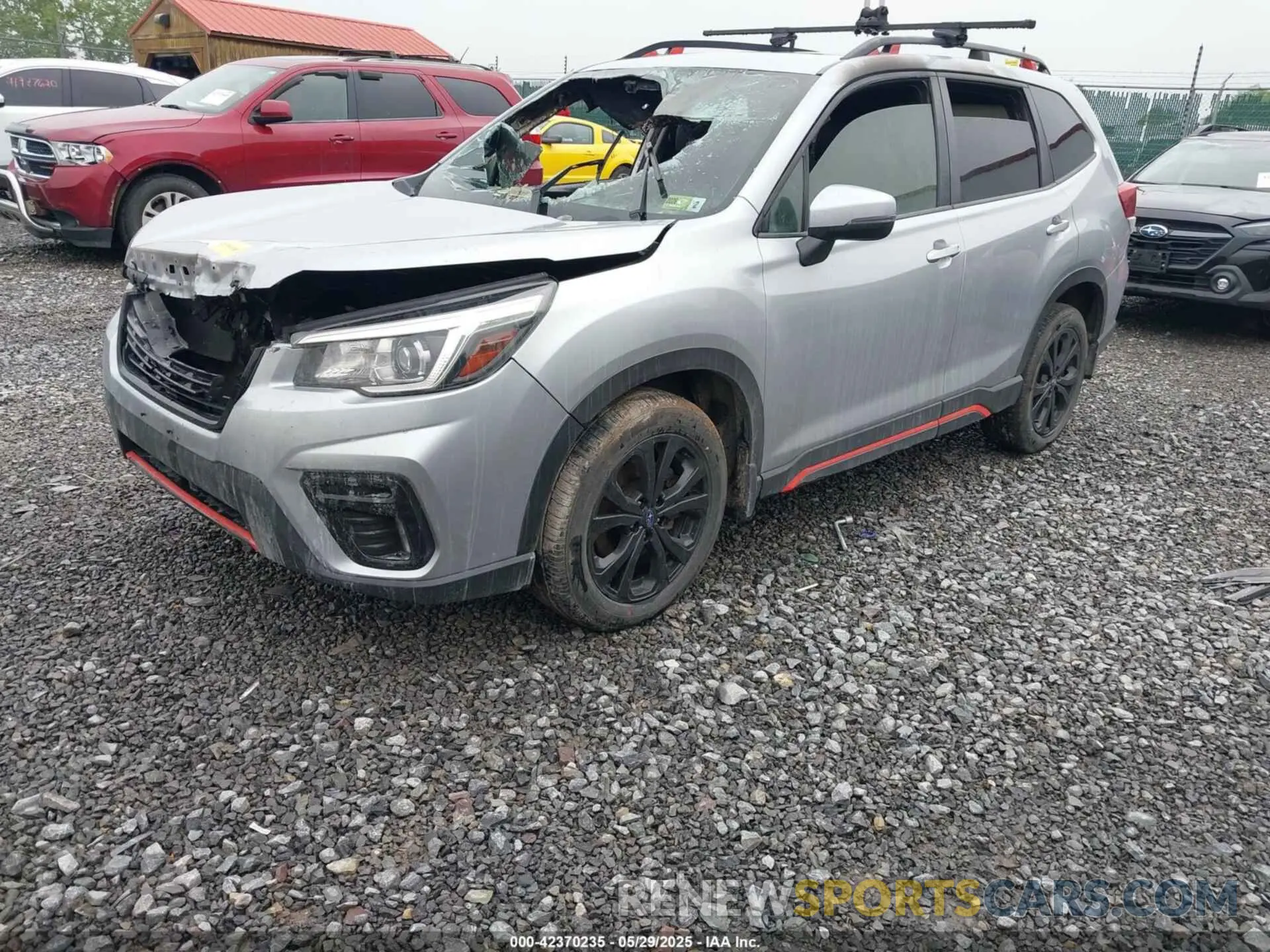 2 Photograph of a damaged car JF2SKAPCXKH437406 SUBARU FORESTER 2019