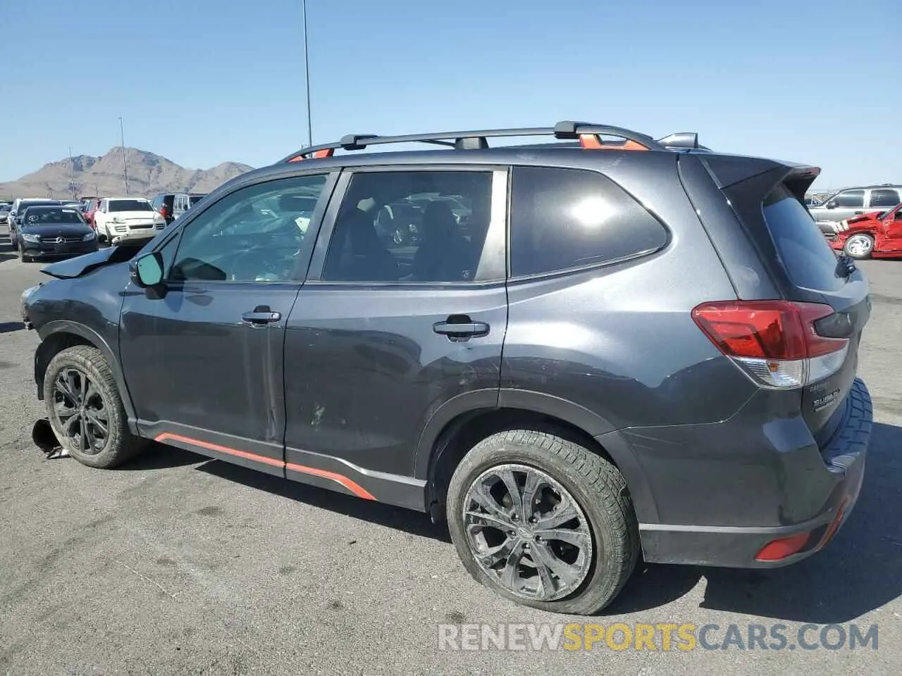 2 Photograph of a damaged car JF2SKAPCXKH573471 SUBARU FORESTER 2019