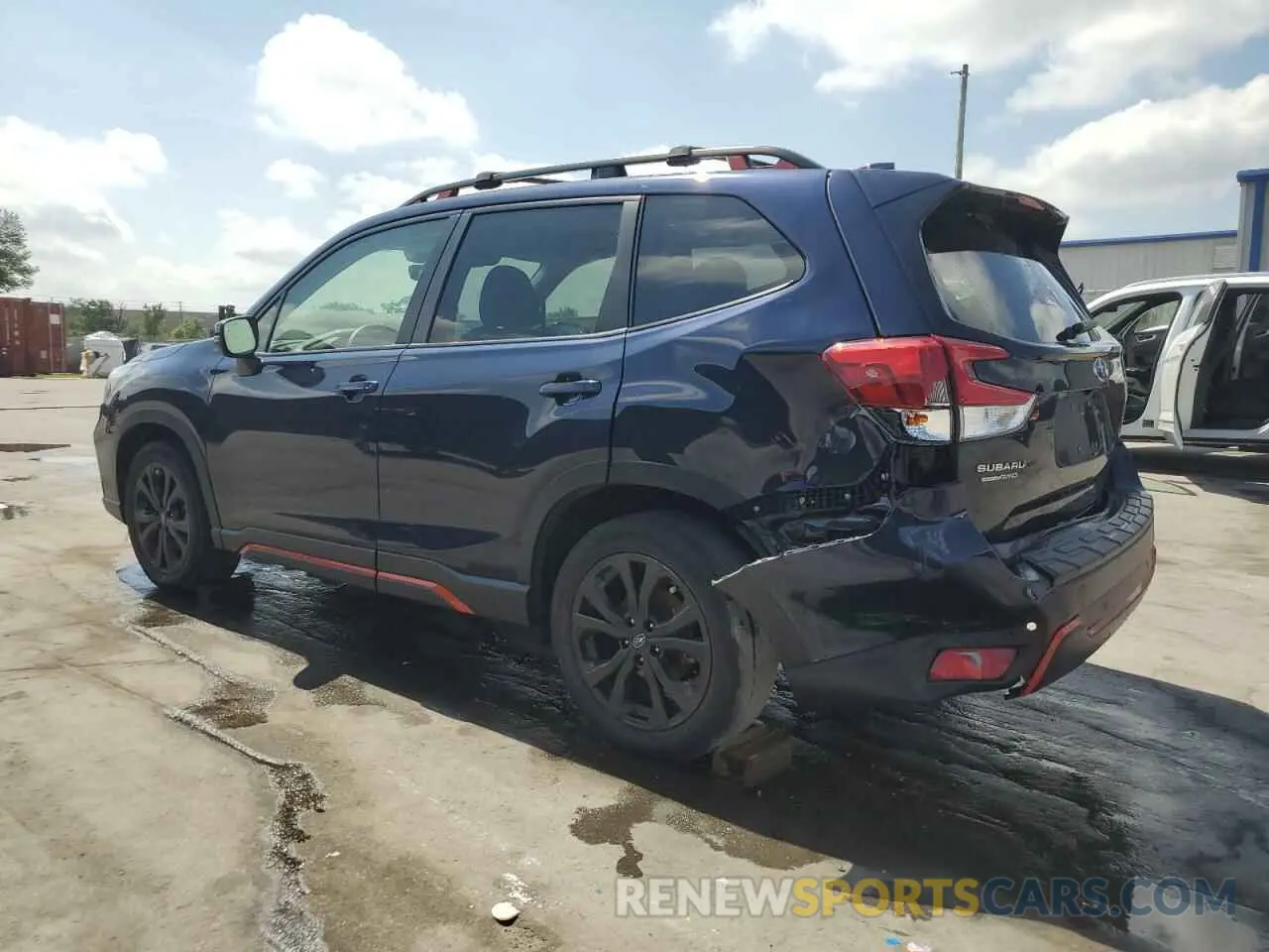 2 Photograph of a damaged car JF2SKAPCXKH596054 SUBARU FORESTER 2019