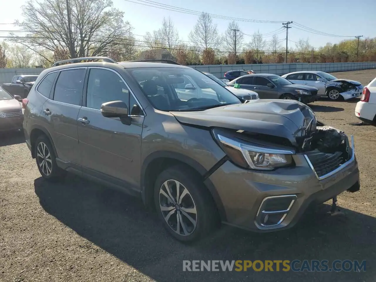 4 Photograph of a damaged car JF2SKASC0KH534041 SUBARU FORESTER 2019